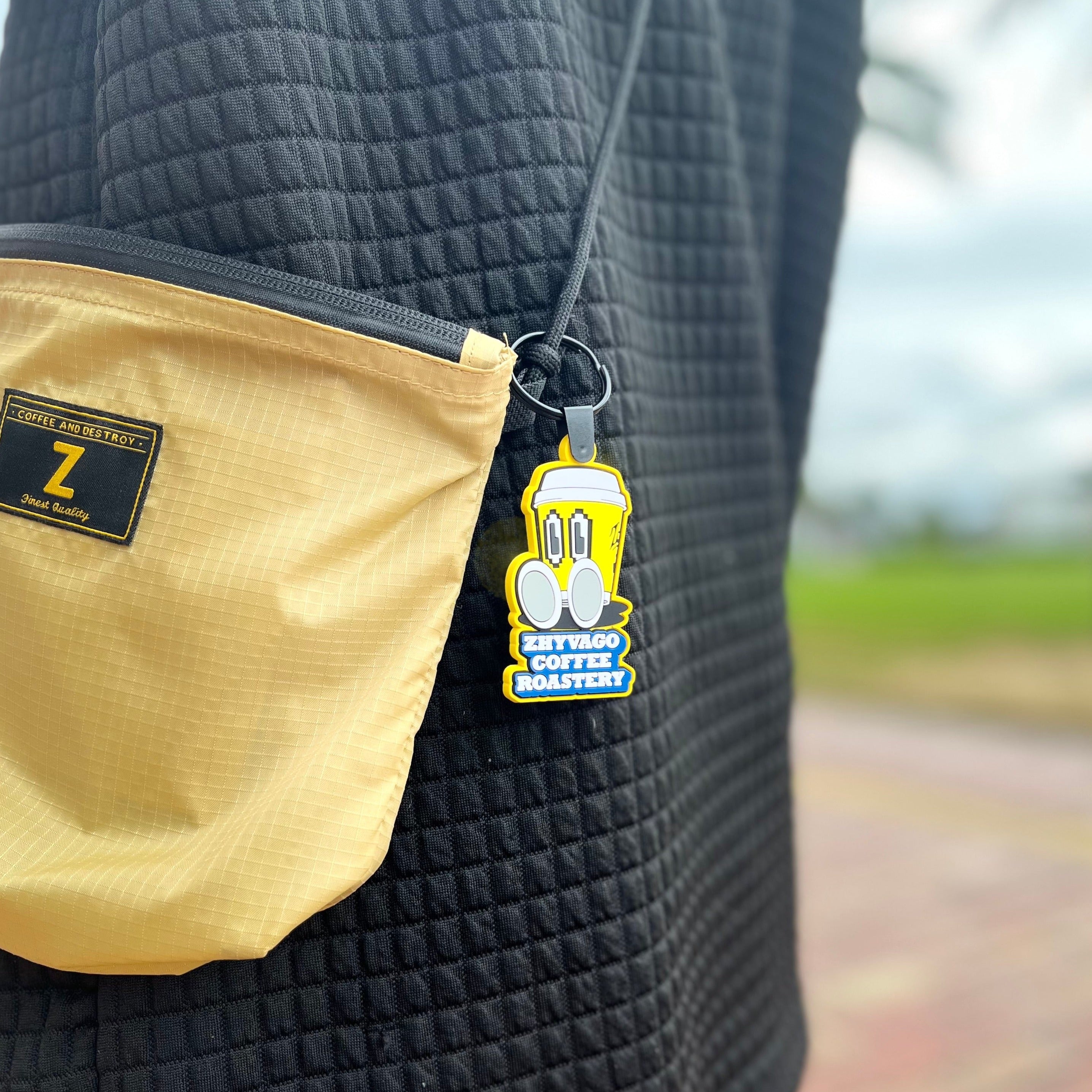 CUP-kun Rubber Keychain