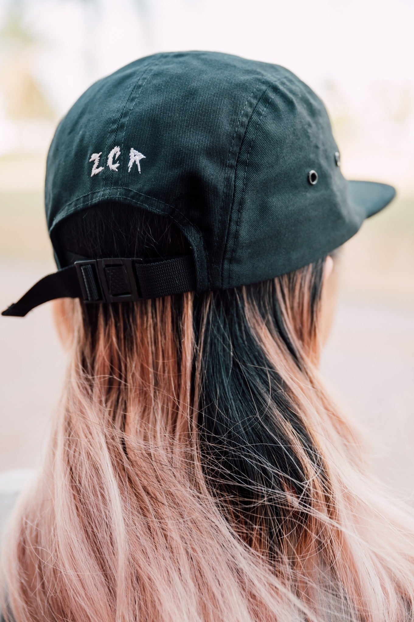 ZHYVAGO Grunge logo JET CAP