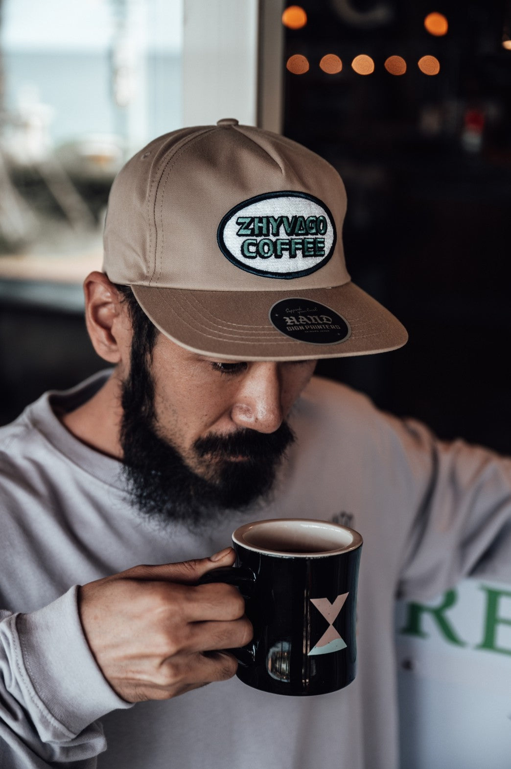 ZHYVAGO PATCH 5-PANEL CAP