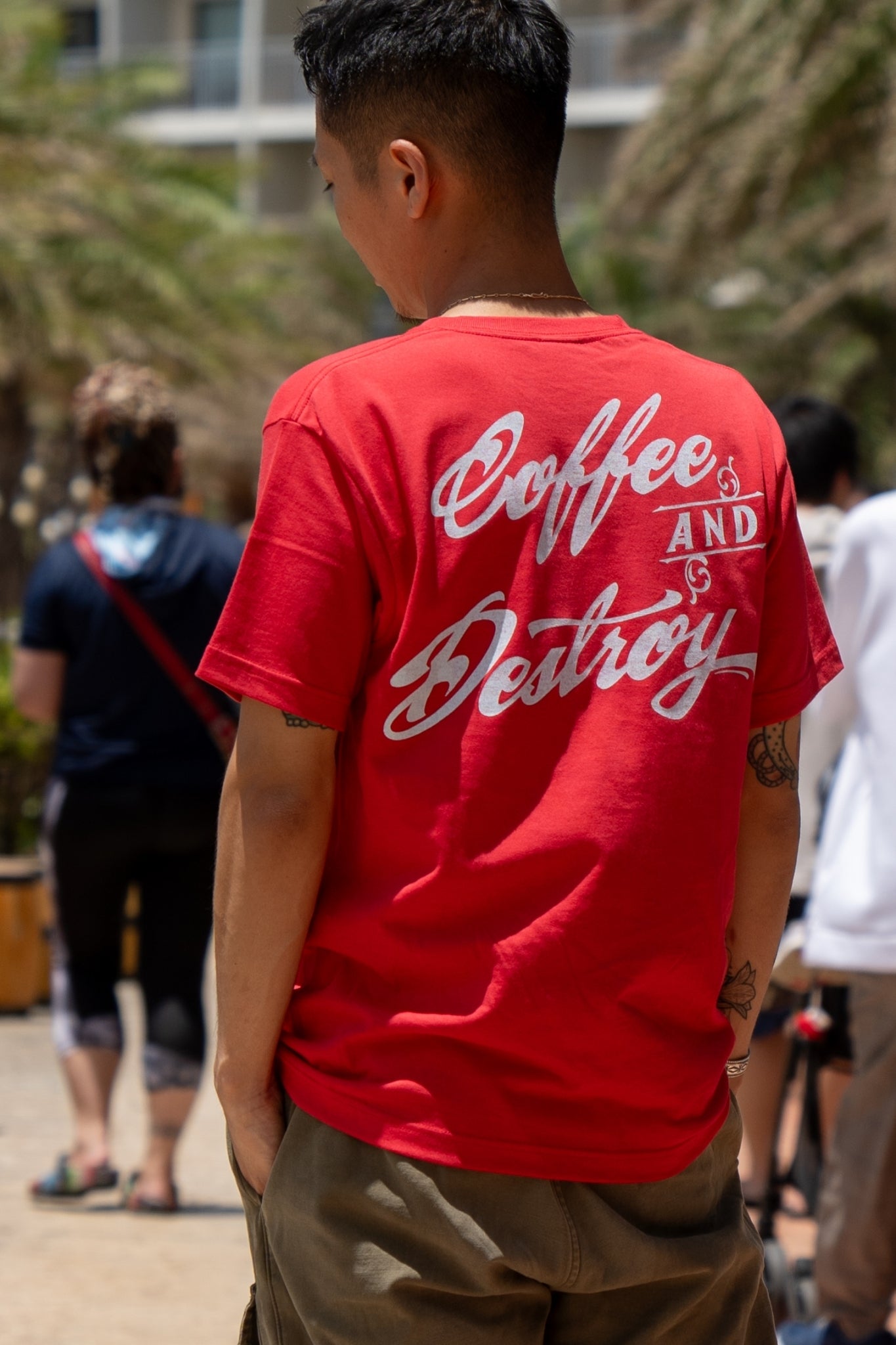 Stroke “COFFEE and DESTROY” T-shirt