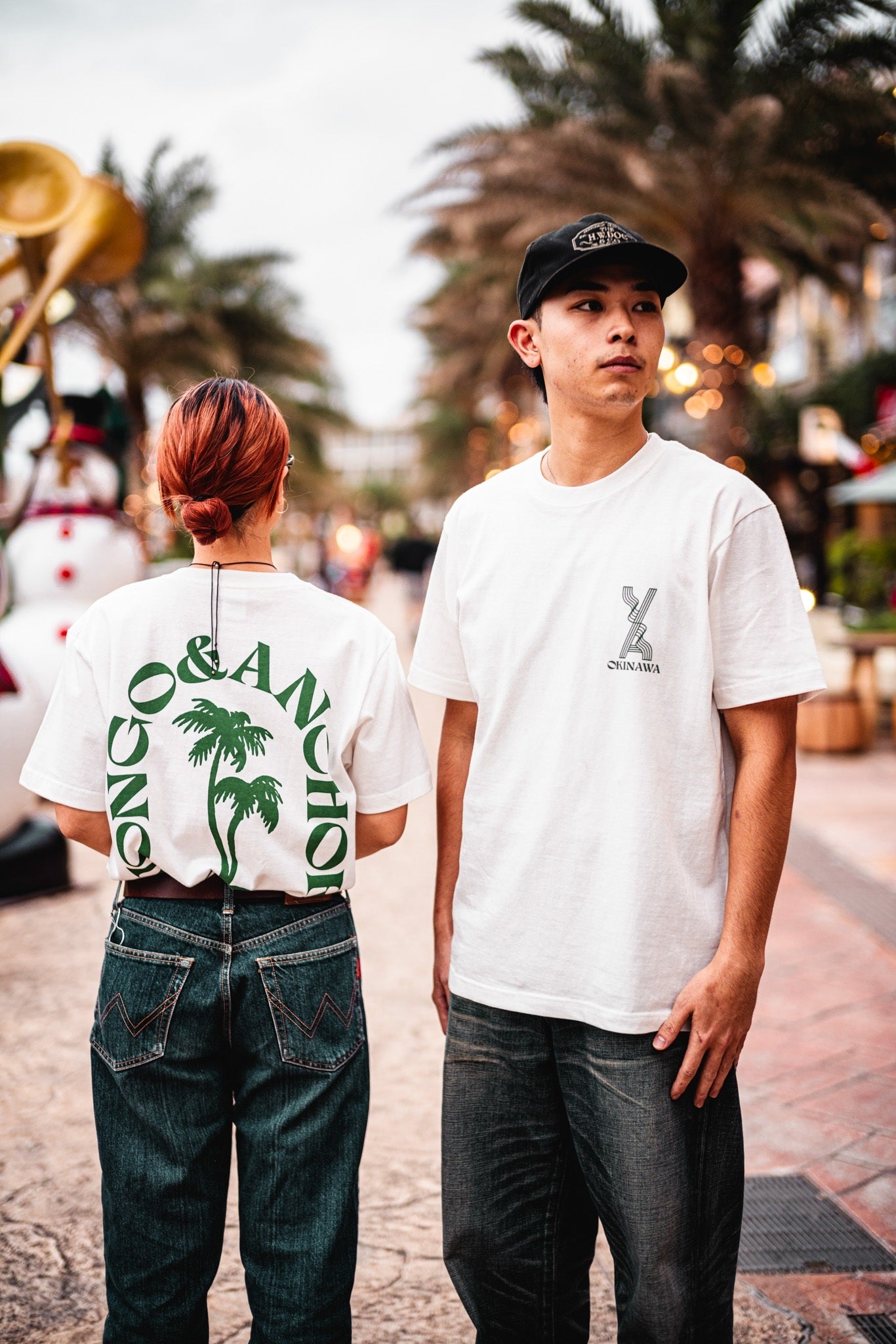 VONGO & ANCHOR PalmTree T-shirt