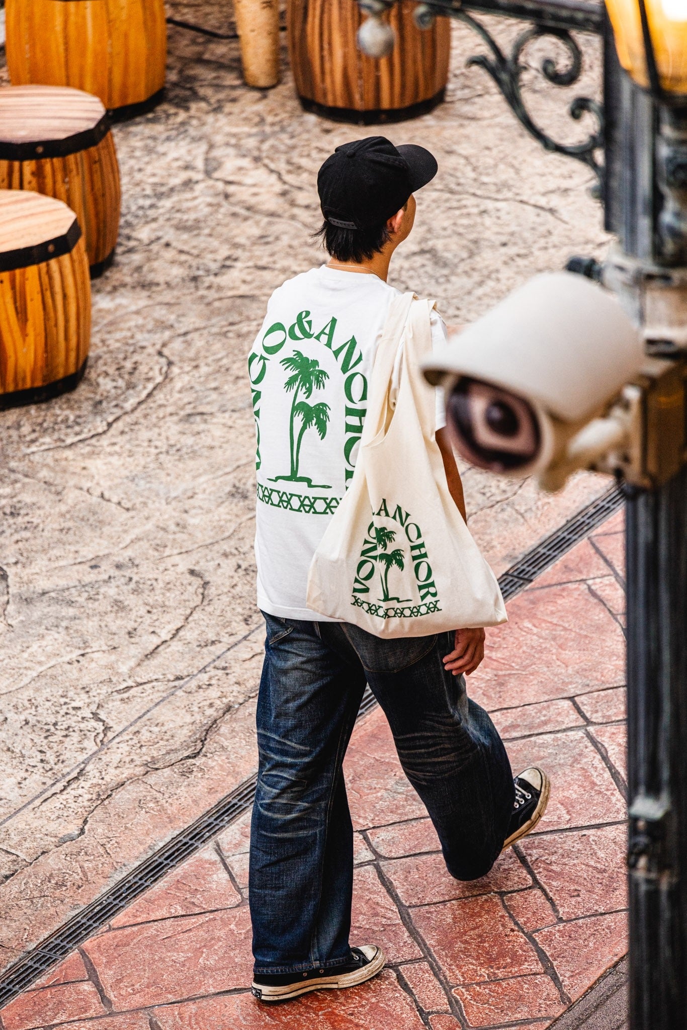 VONGO & ANCHOR PalmTree T-shirt