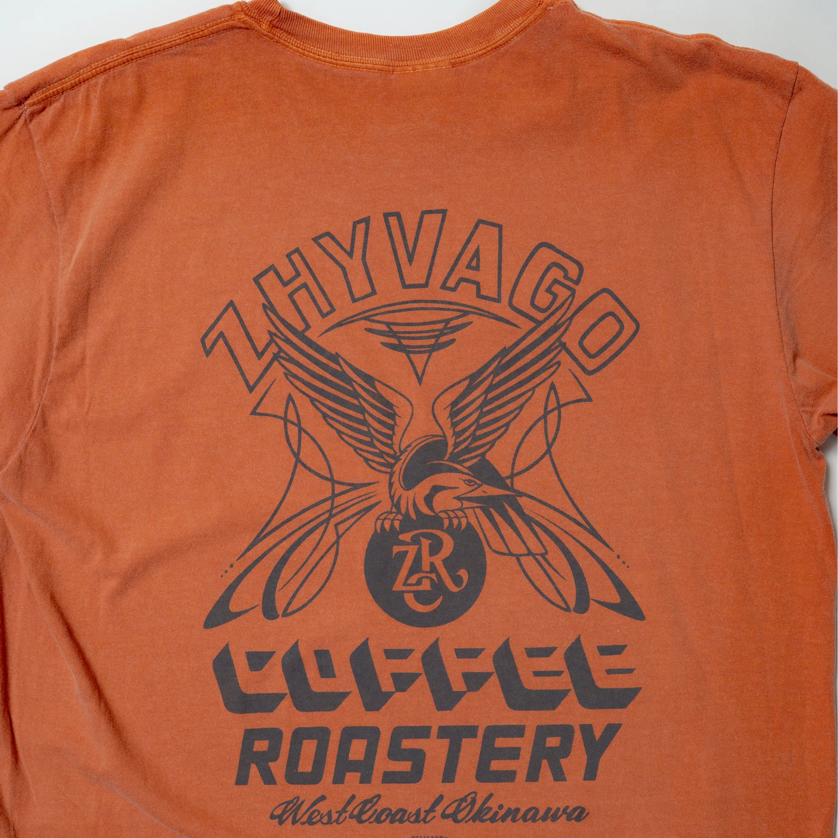 ZCR Free Bird Garment dye T-shirt
