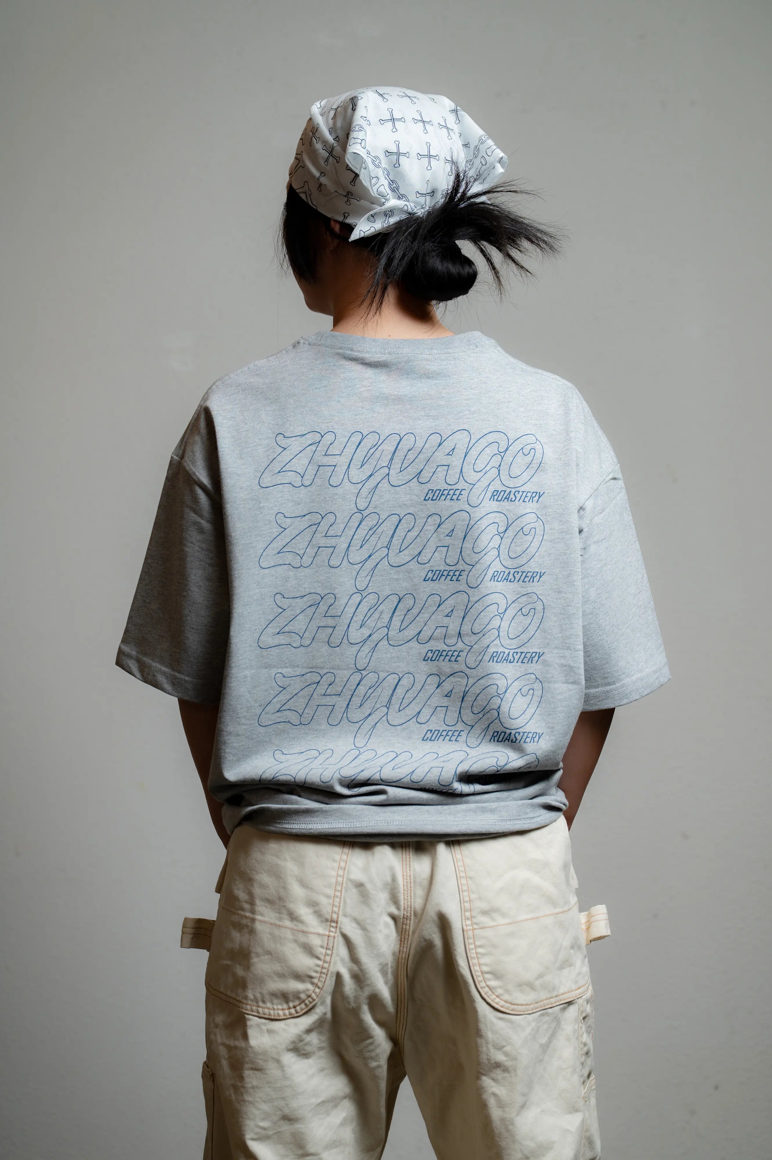ZCR Tube Logo Big Silhouette T-shirt