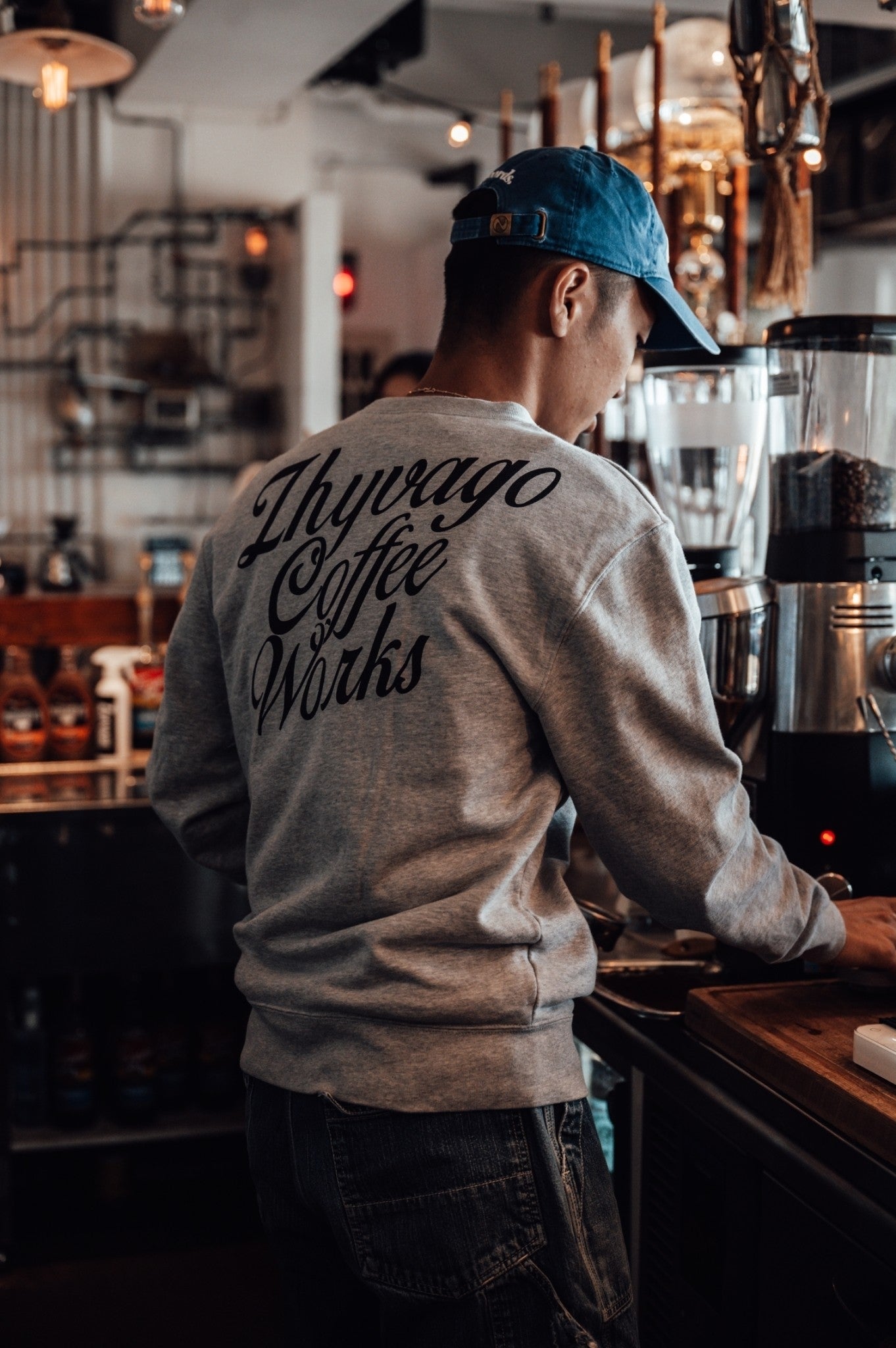 ZHYVAGO "Trike" CREW NECK SWEAT【オンラインストア限定】