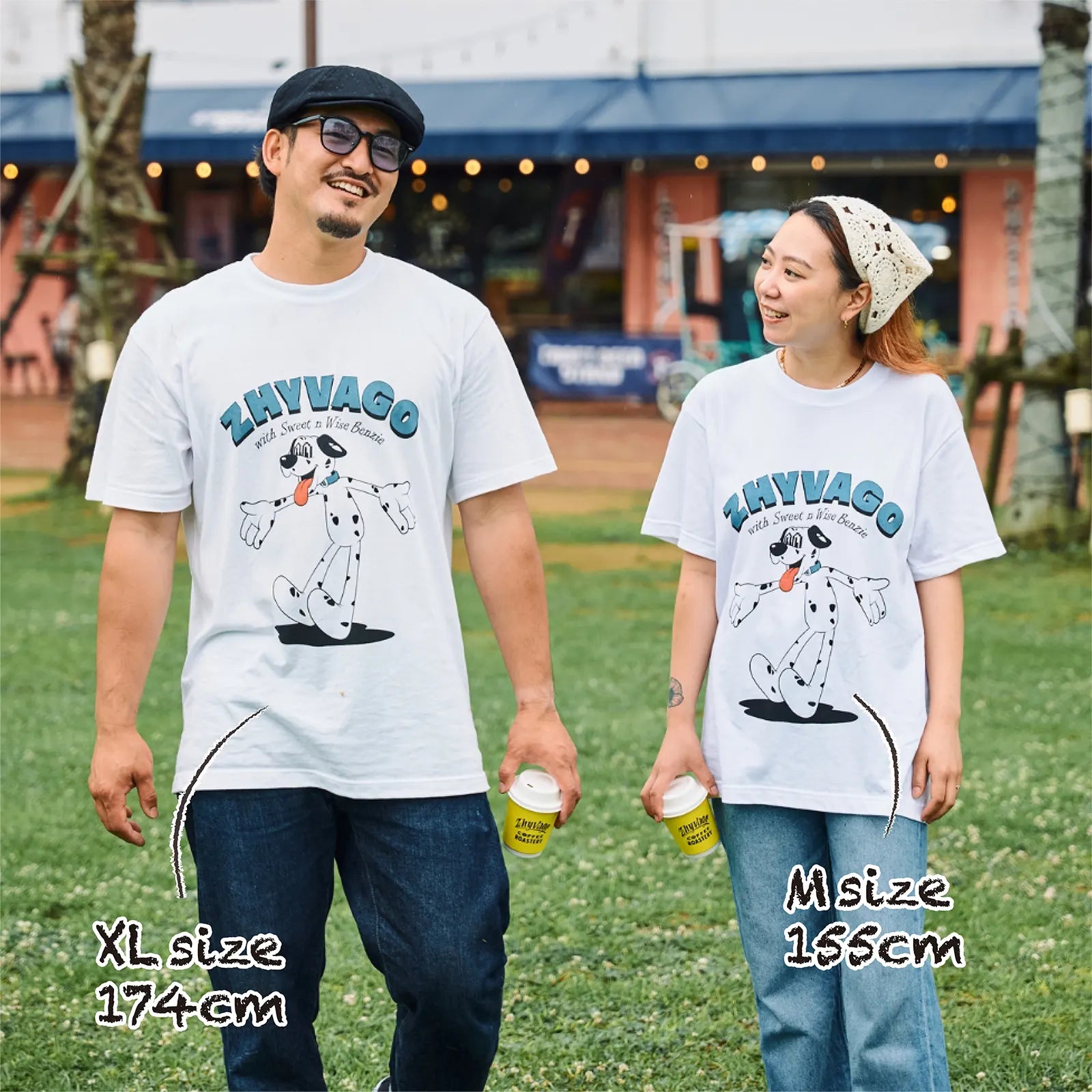 ZHYVAGO with Sweet n Wise BENZIE T-shirt