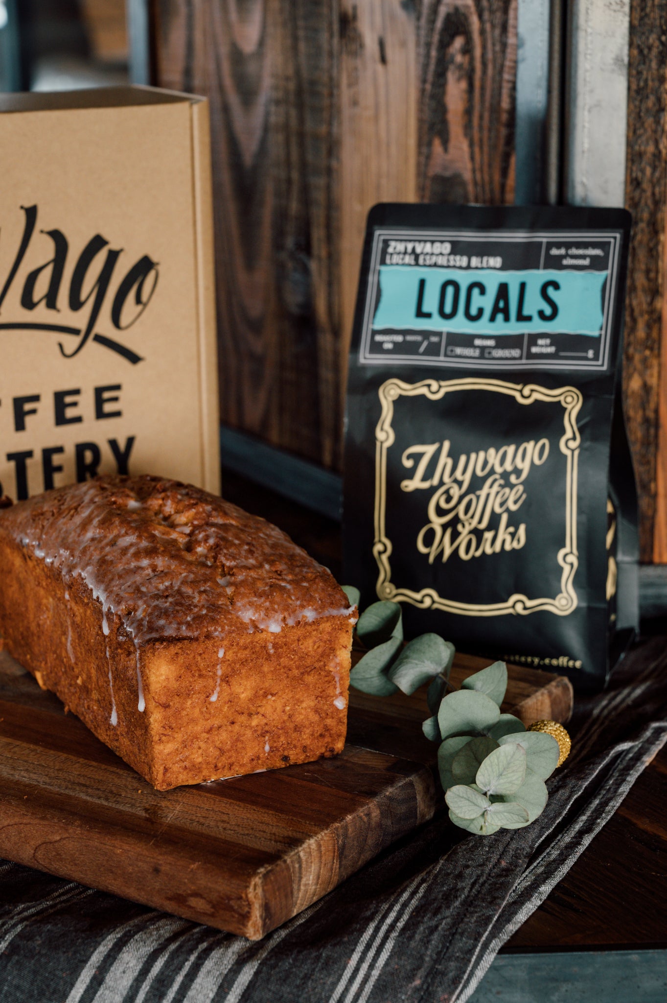 GIFT BOX-H Pound Cake & Coffee Beans