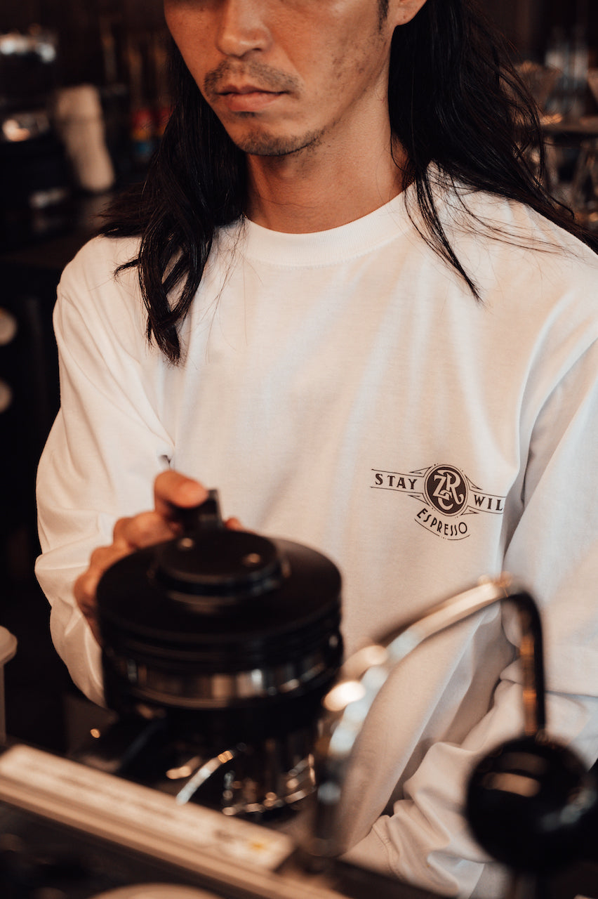 STAY WILD ESPRESSO ロングTシャツ