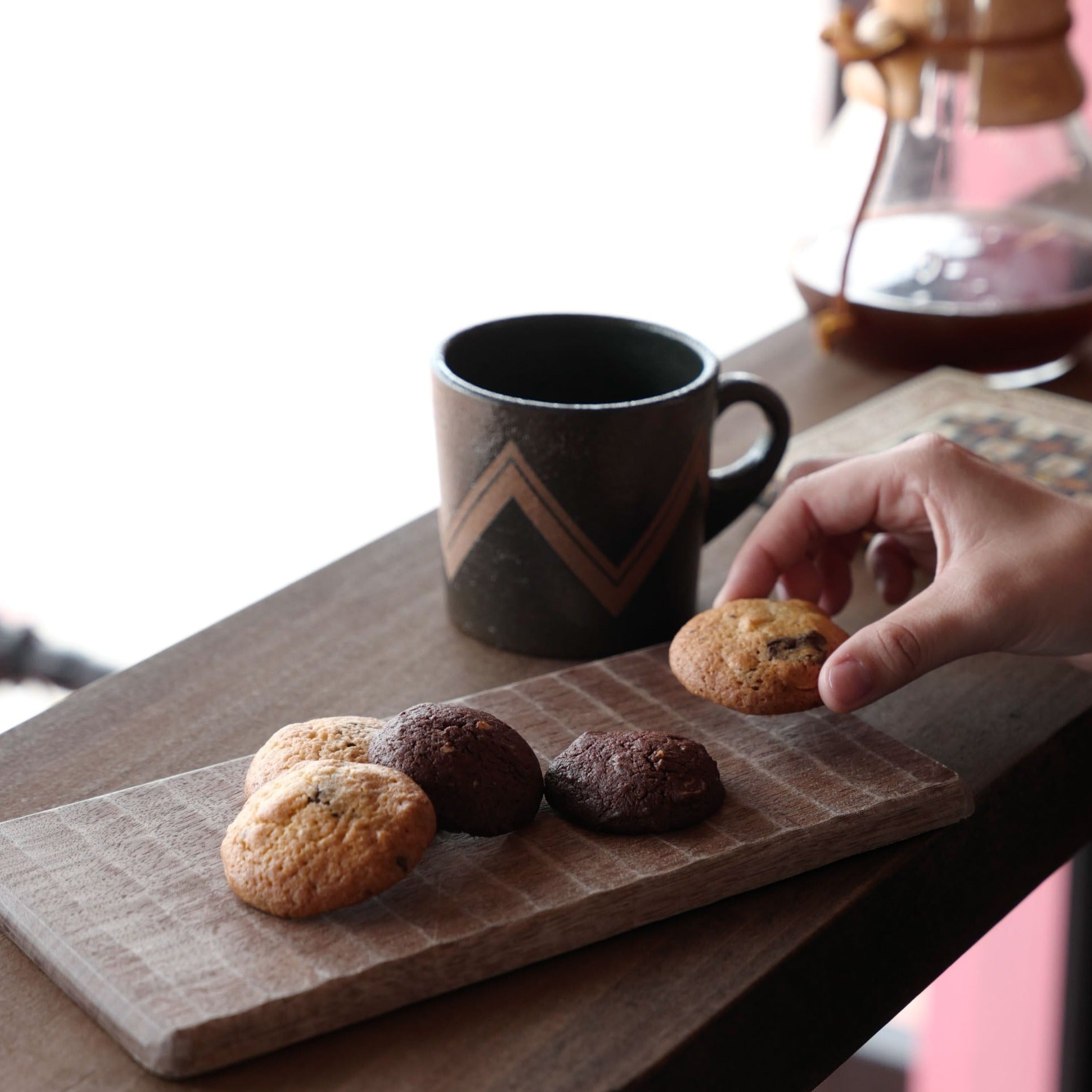 Mini Plain & Double Chocolate COOKIE