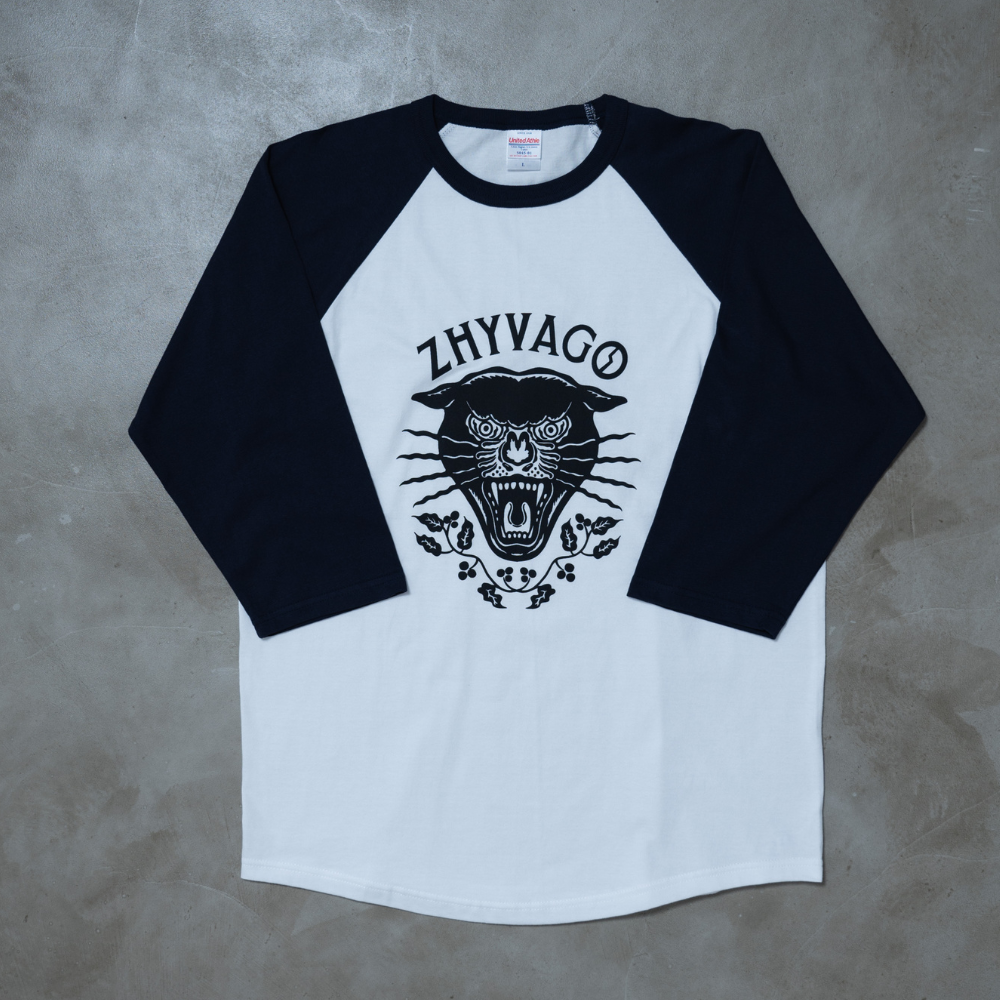 The Black Panther Raglan 3/4 sleeve T-shirt【オンラインストア限定】