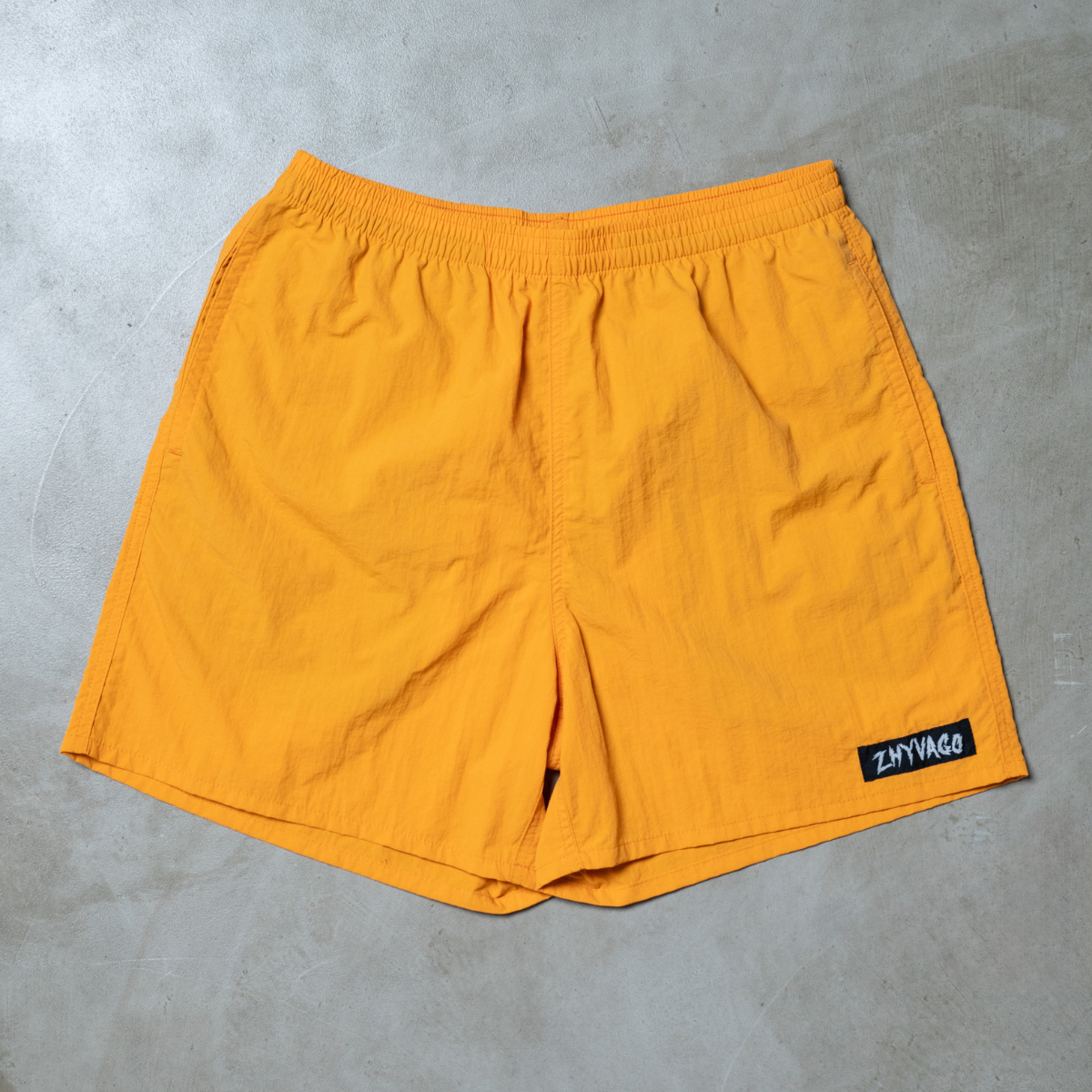 Nylon Passion short pants -Grunge logo- Pink / Mango