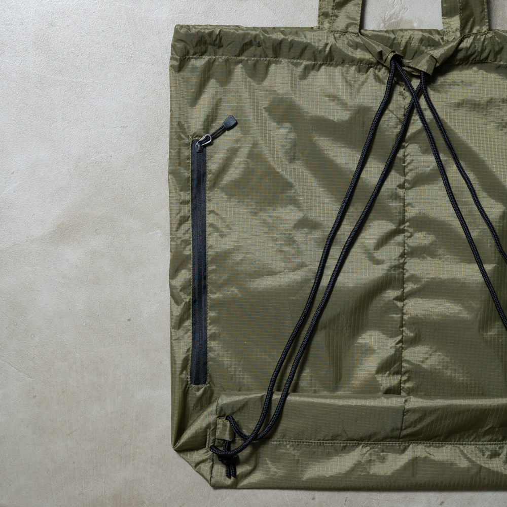 ZHYVAGO name Ripstop Tote x Knapsack