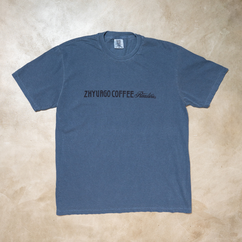 Garment dye COFFEE&DESTROY T-shirt【オンラインストア限定】