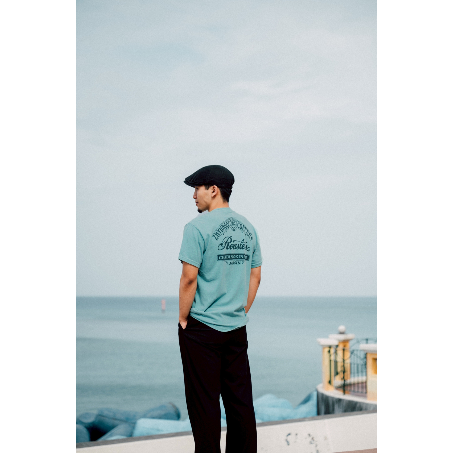 Garment dye CHATAN Okinawa T-shirt