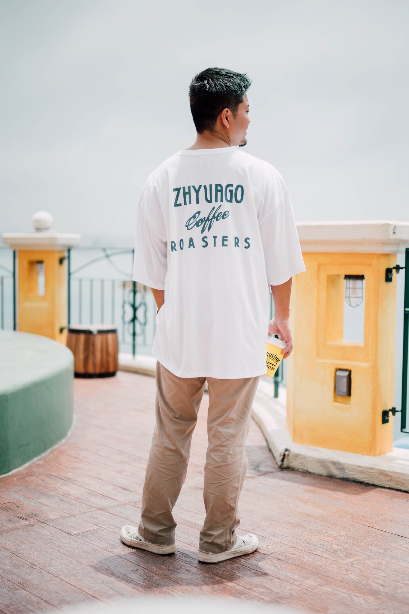 ZCR “STAY WILD ESPRESSO” Big Tシャツ – Zhyvago Coffee Roastery