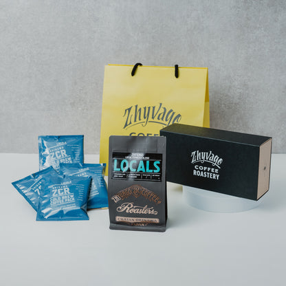 BLACK BOX GIFT - COLD BREW PACK ＋ YELLOW SNACK BOX