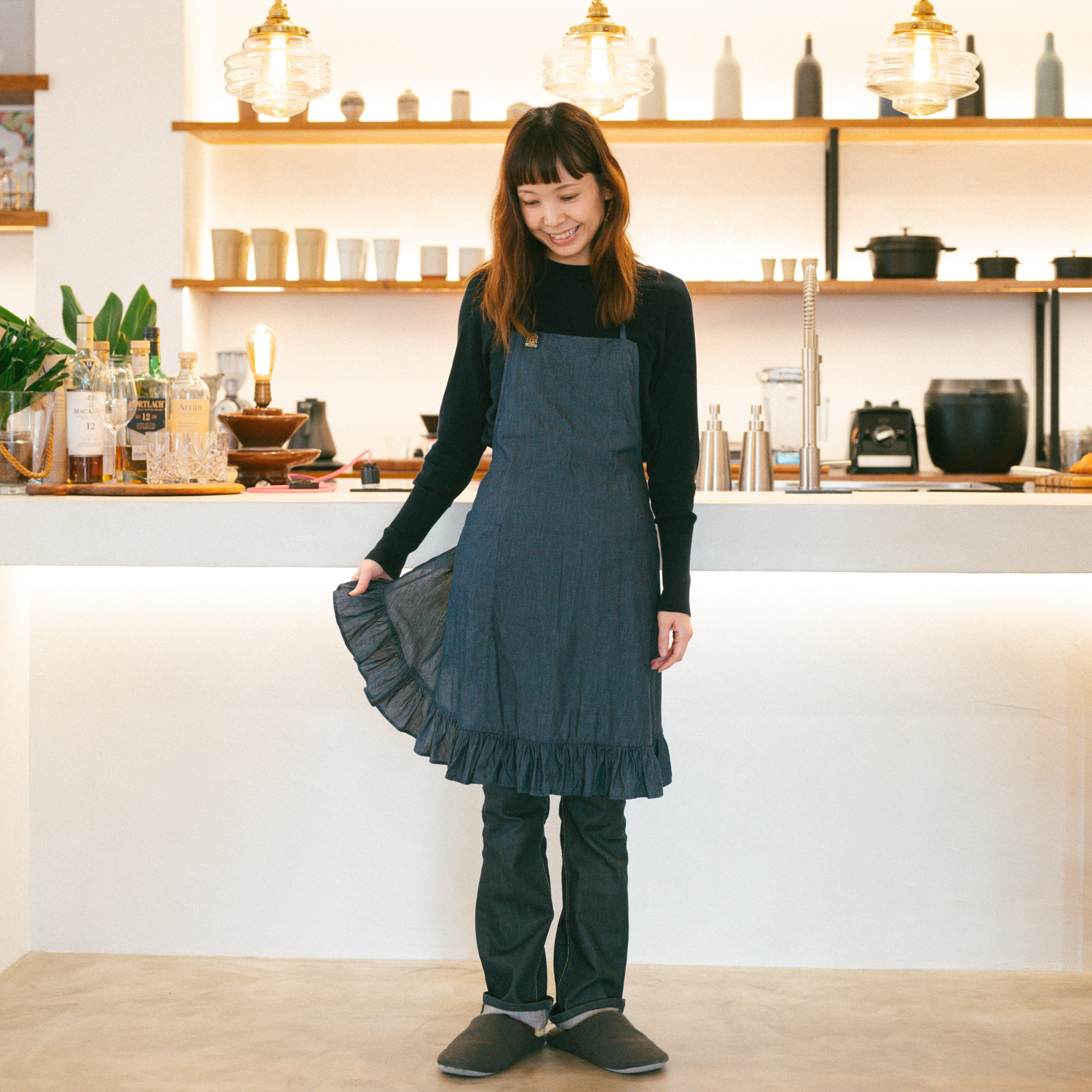 APRON - Maui - 【 Thin Denim 】