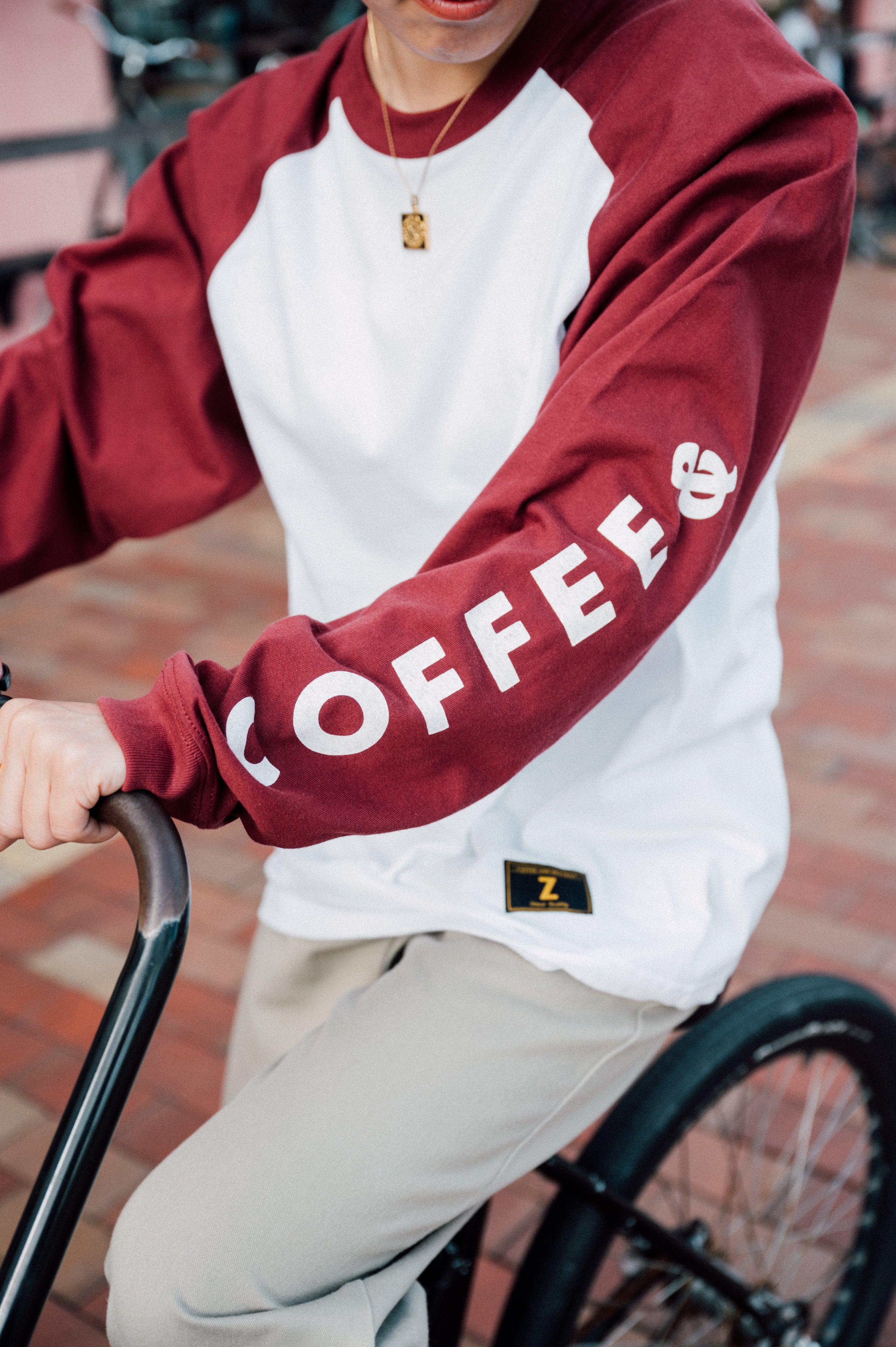 Raglan “COFFEE & DESTROY” Arms ロングTシャツ【オンラインストア限定/OUTLET】