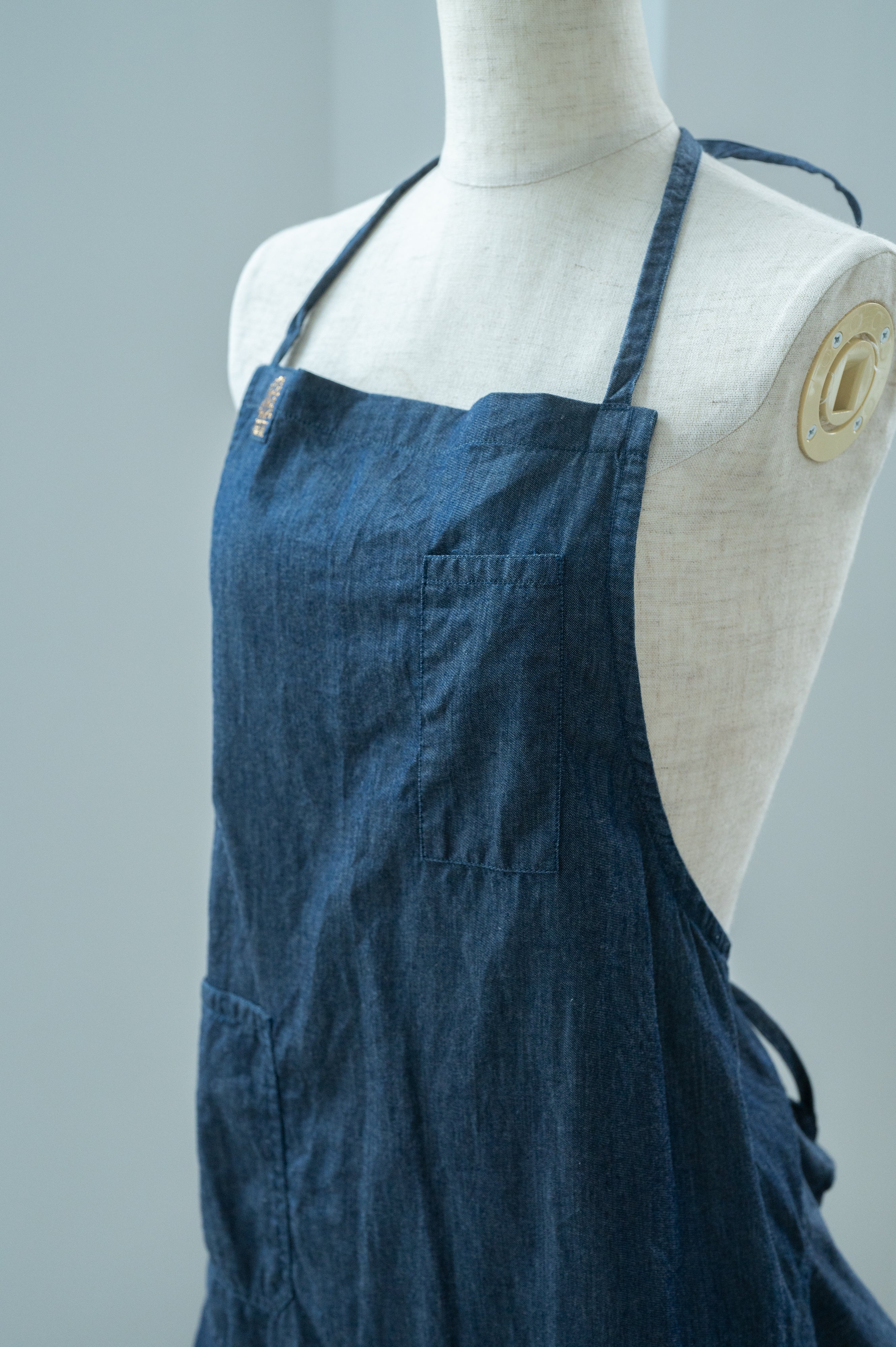 APRON - Angie -【 Thin Denim 】