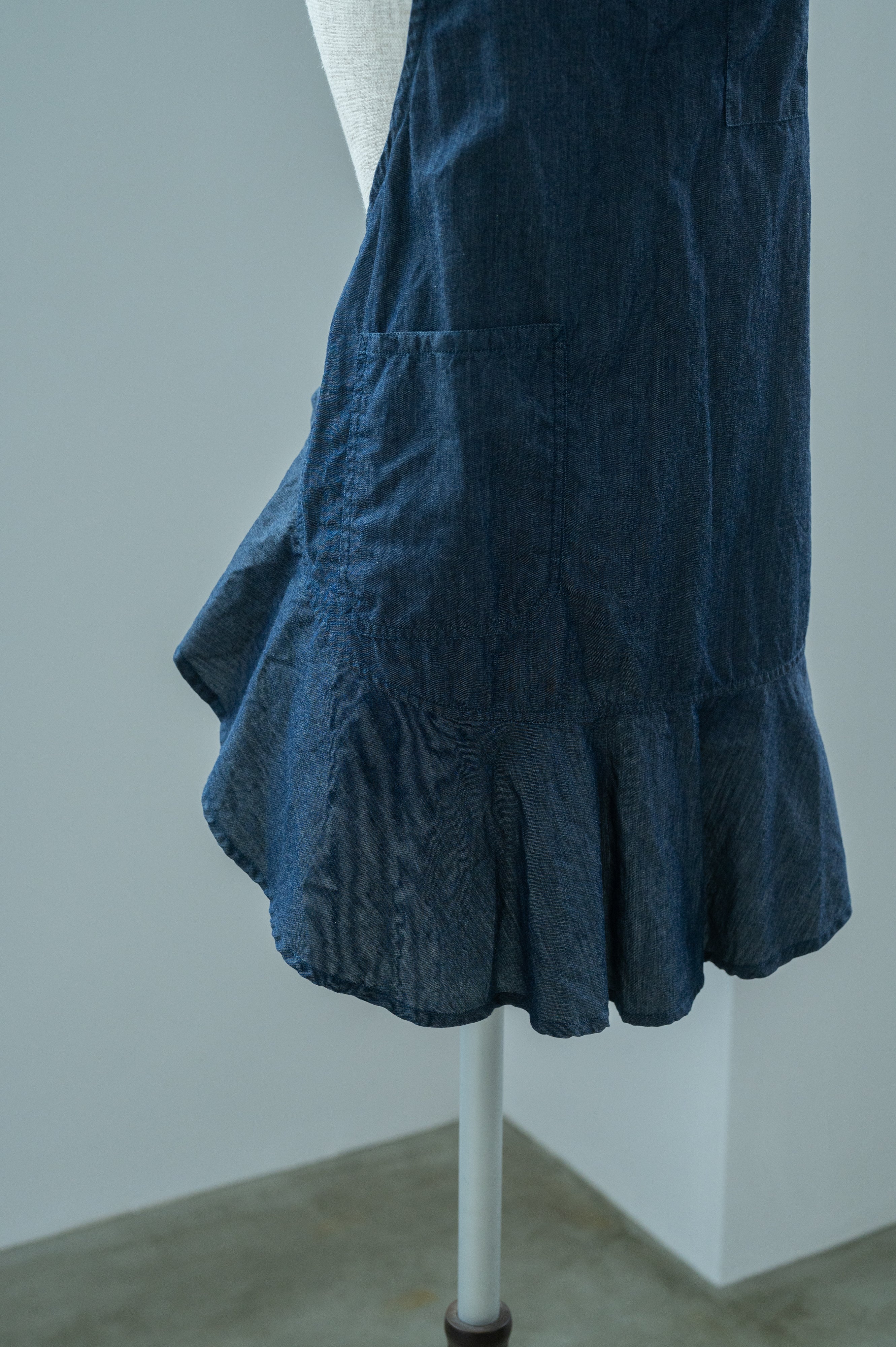 APRON - Angie -【 Thin Denim 】