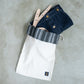 APRON【 Skule Leather Suspender 】- 14oz Selvedge Denim