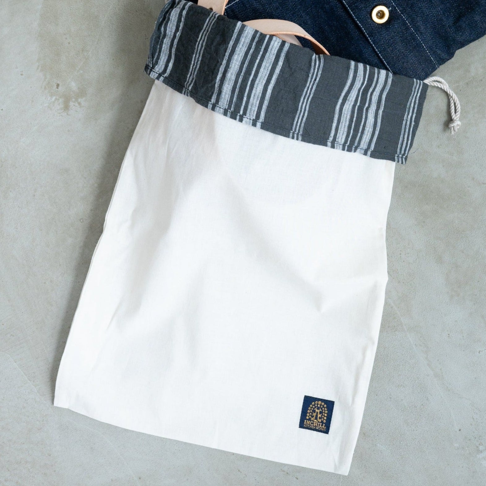 APRON - Angie -【 Thin Denim 】