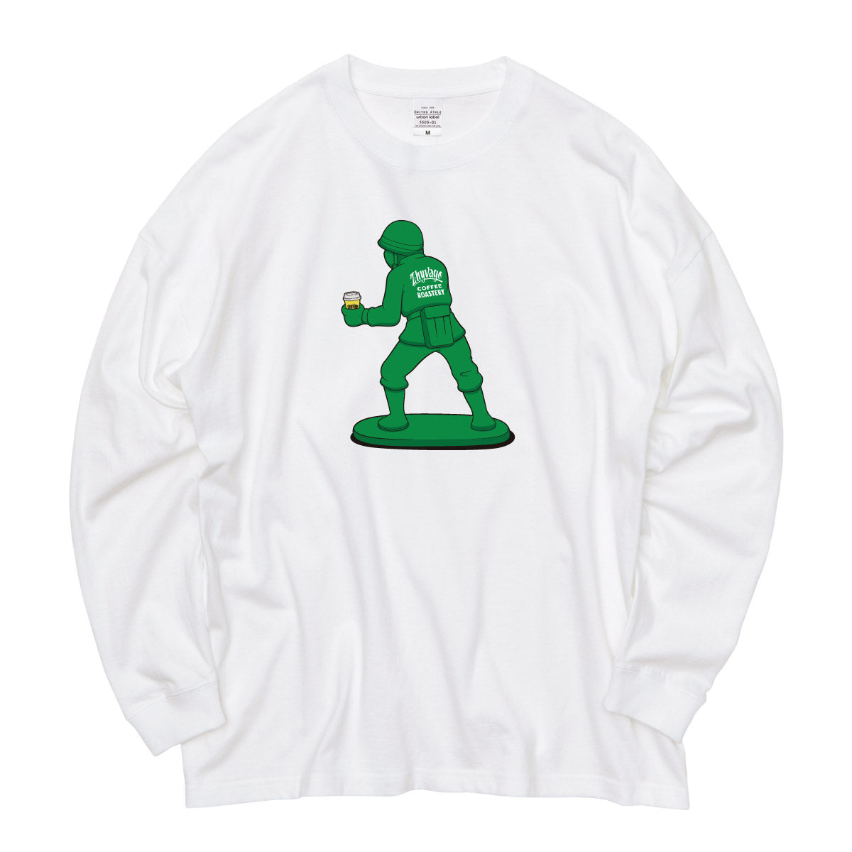 Chill Fighter by JARRIX Big Silhouette L/S T-shirt