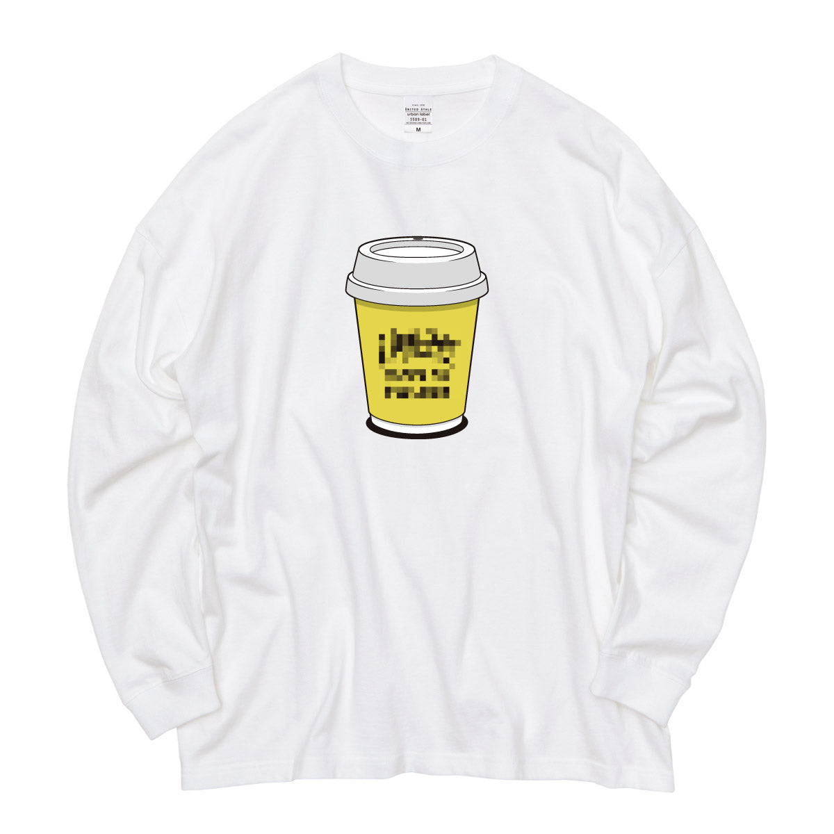 Cup on Monday by JARRIX Big Silhouette L/S T-shirt