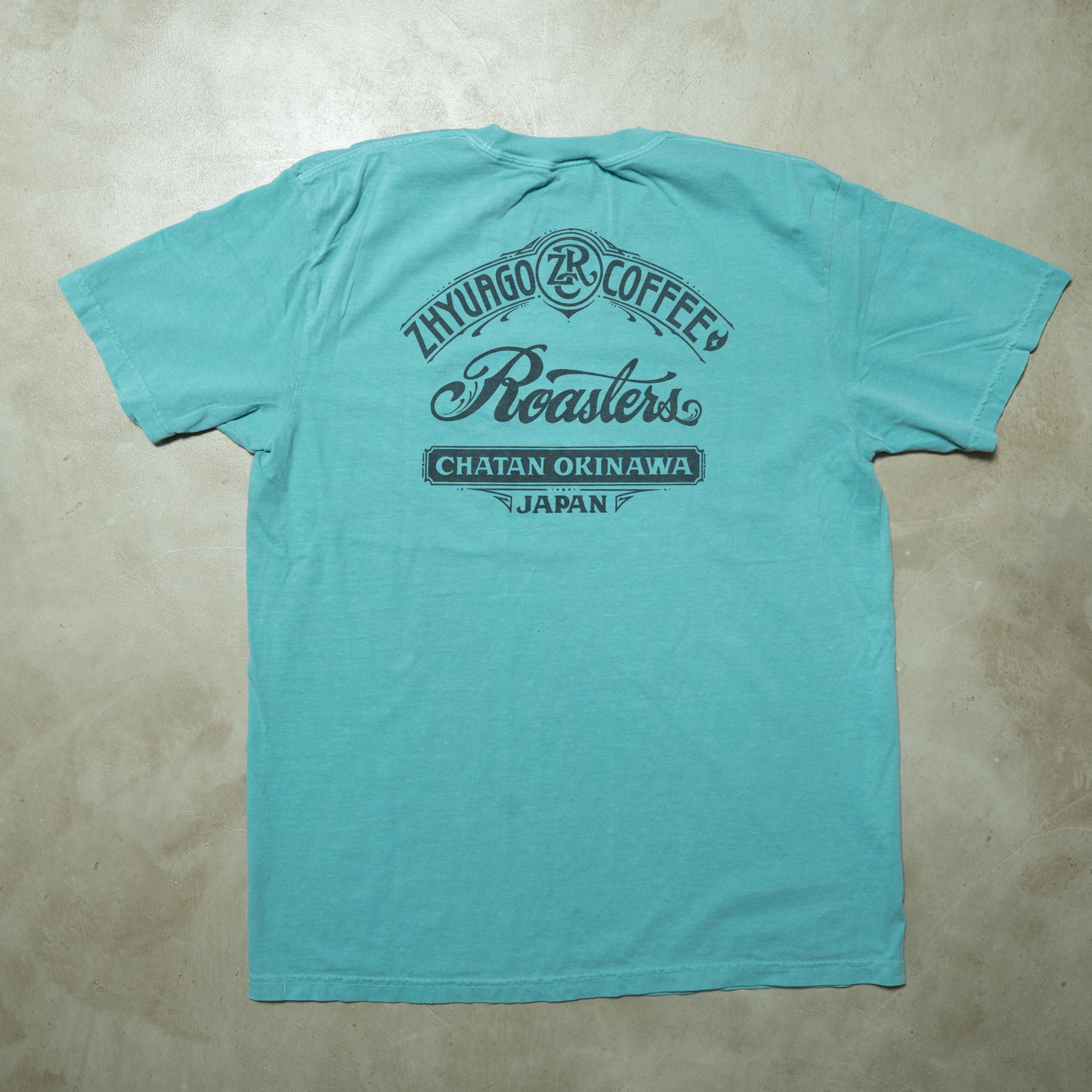 Garment dye CHATAN Okinawa T-shirt