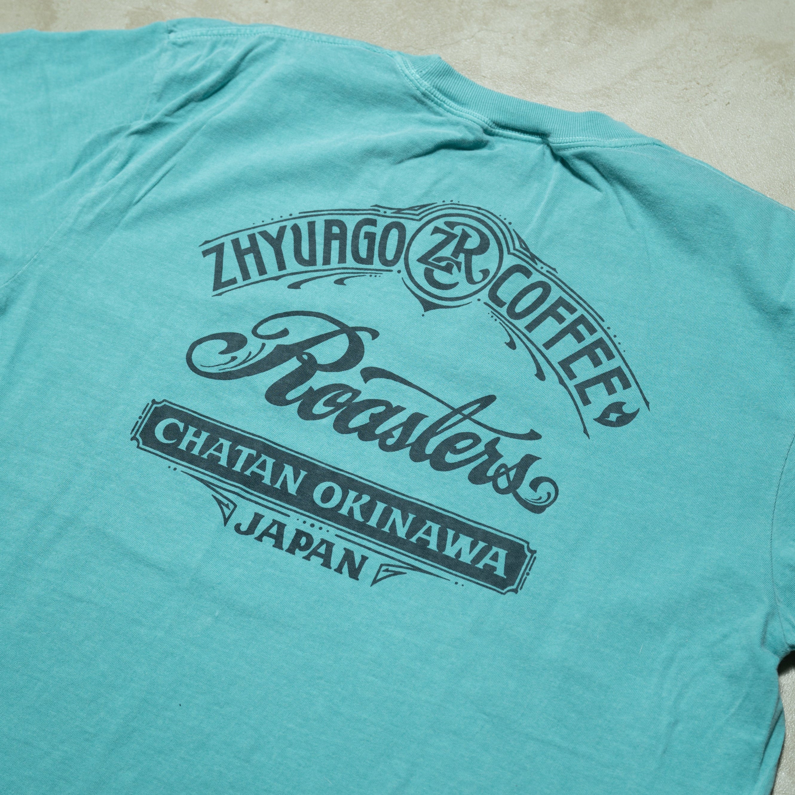 Garment dye CHATAN Okinawa T-shirt