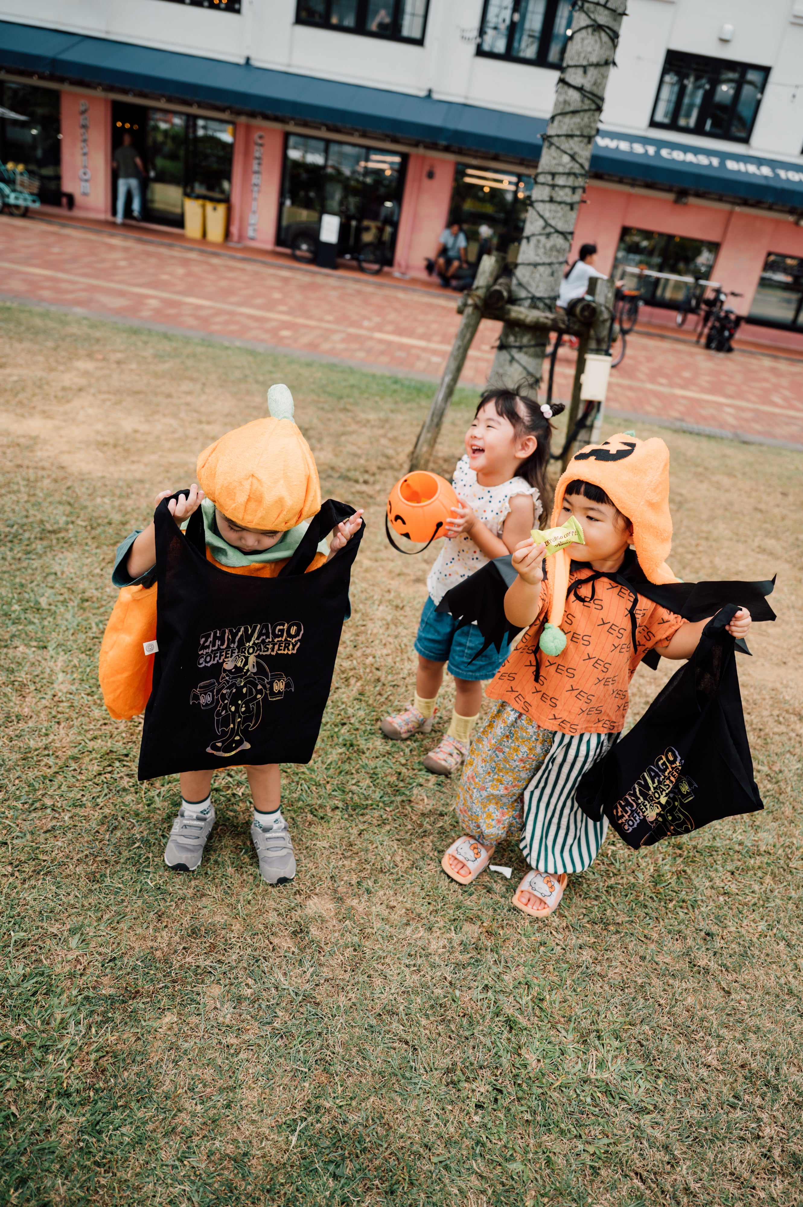 Halloweenミニバッグ&パンプキンスナック