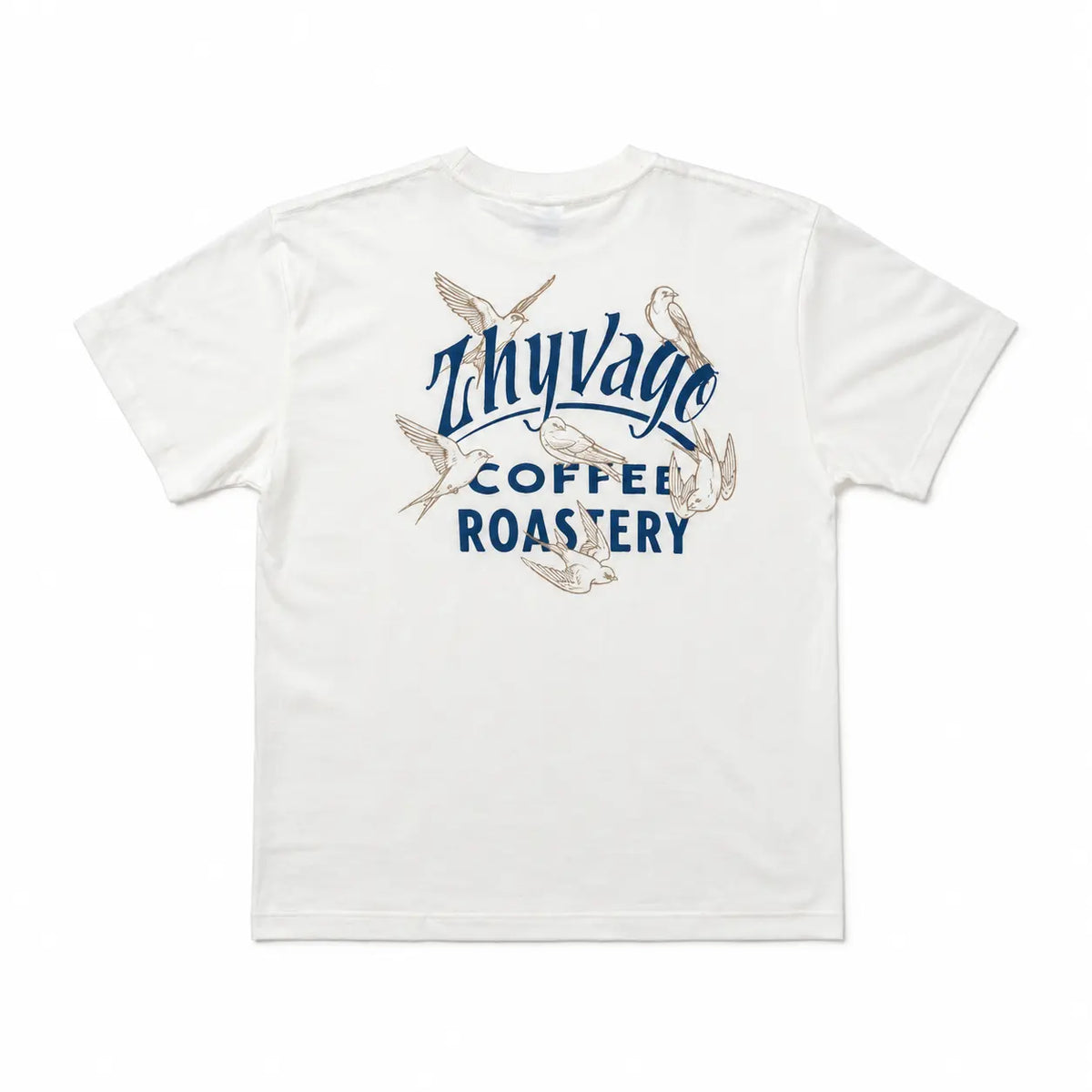 ZCR 6Birds Main Logo T-shirt by JARRIX