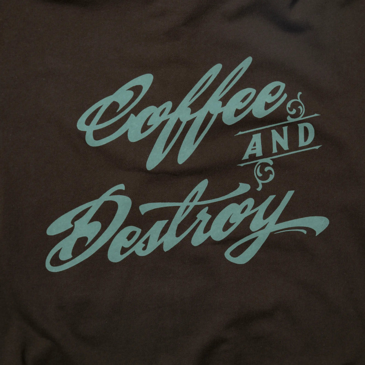 Coffee and Destroy Sweat Full Zip Hoodie