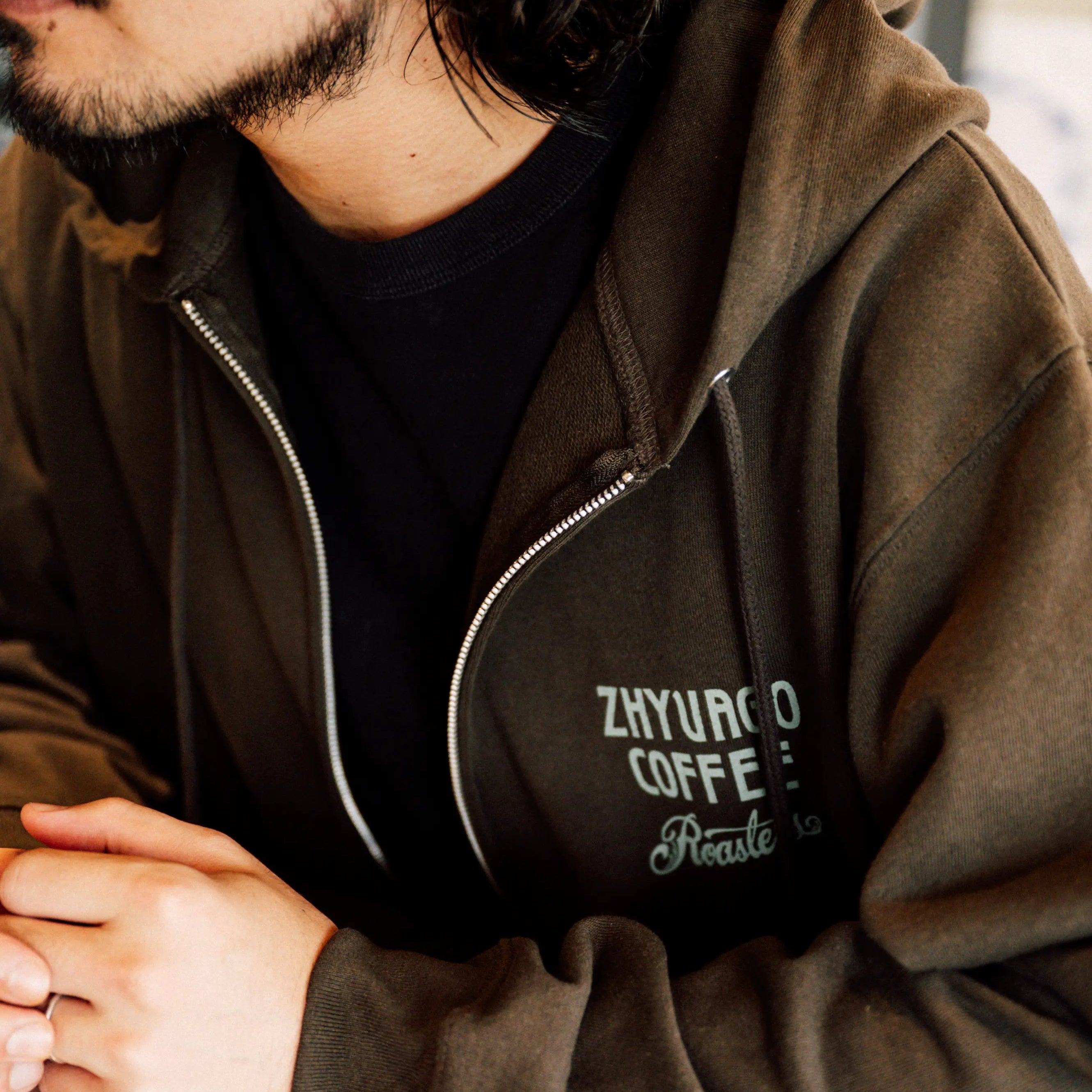 Coffee and Destroy Sweat Full Zip Hoodie
