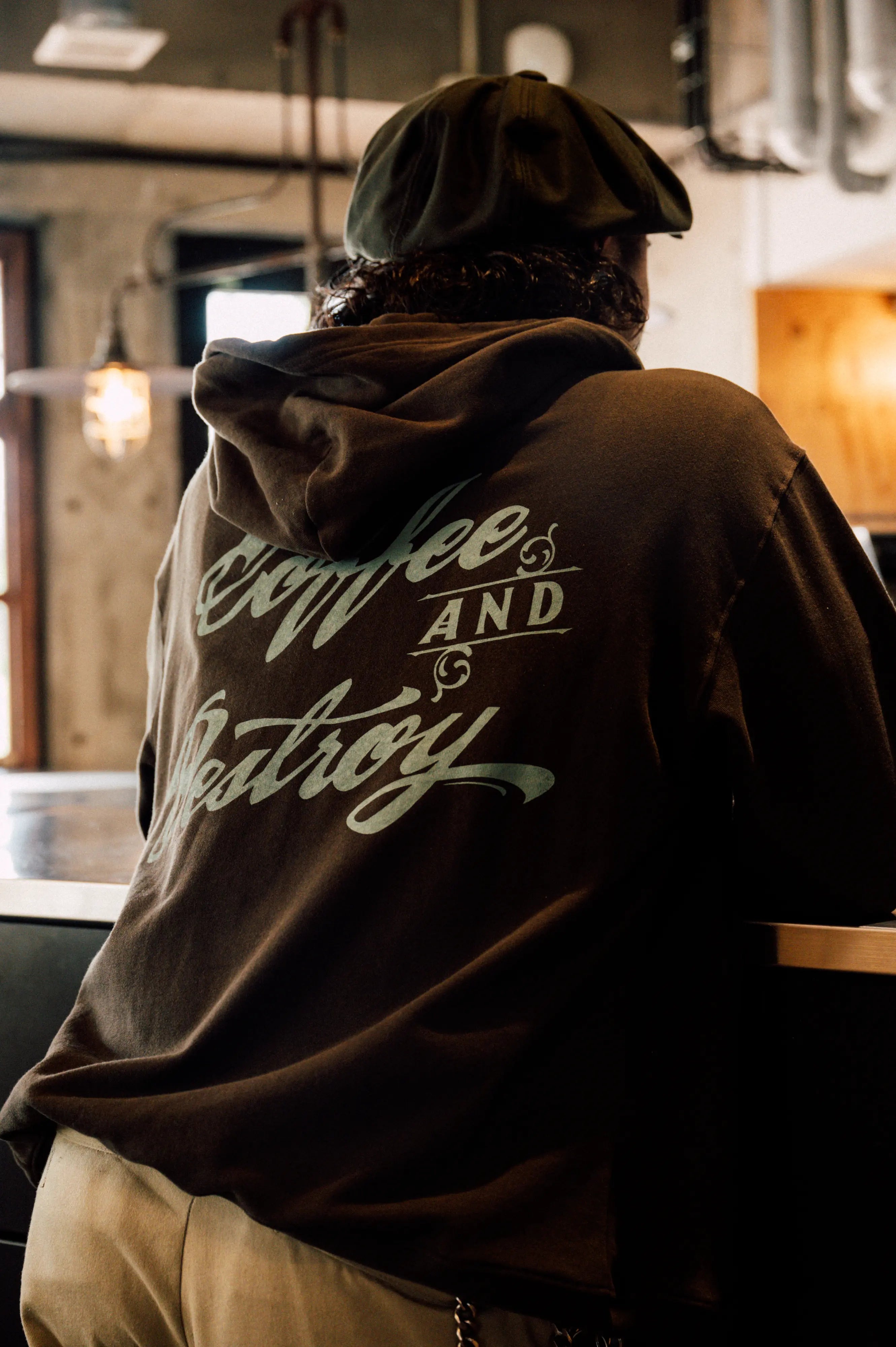 Coffee and Destroy Sweat Full Zip Hoodie