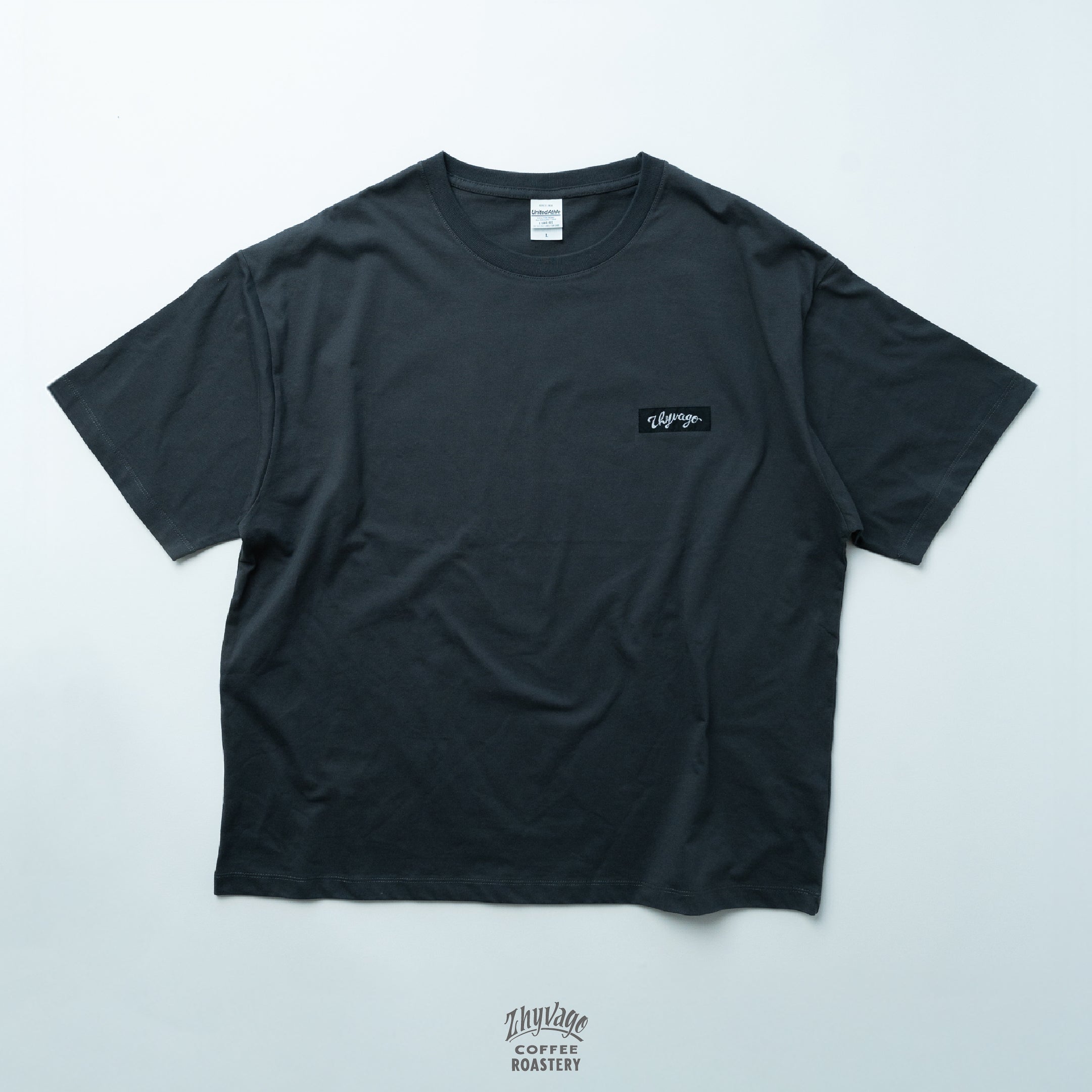 COFFEE SKULL Box Silhouette T-shirt