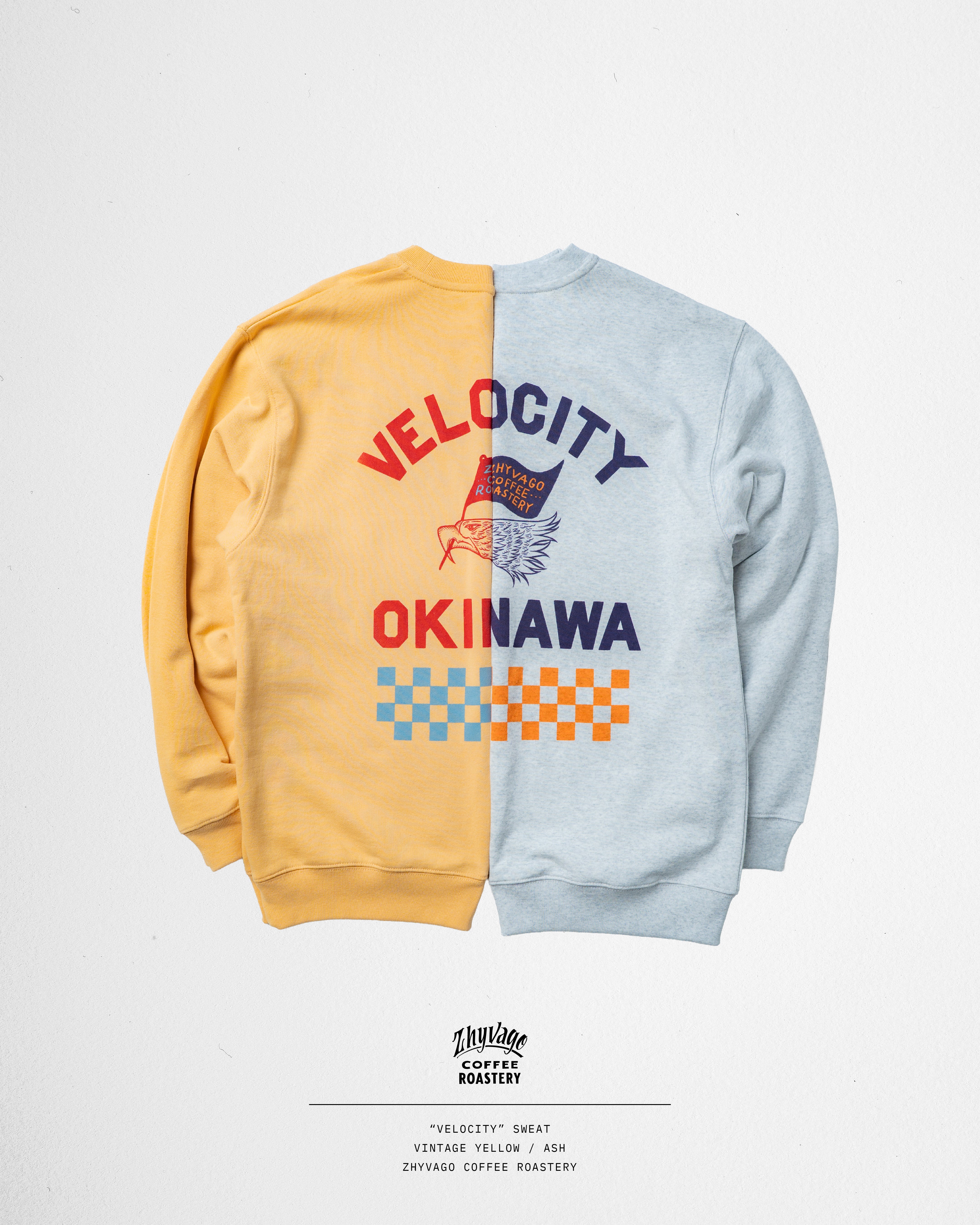 Velocity Okinawa 8.8oz Crew neck sweat