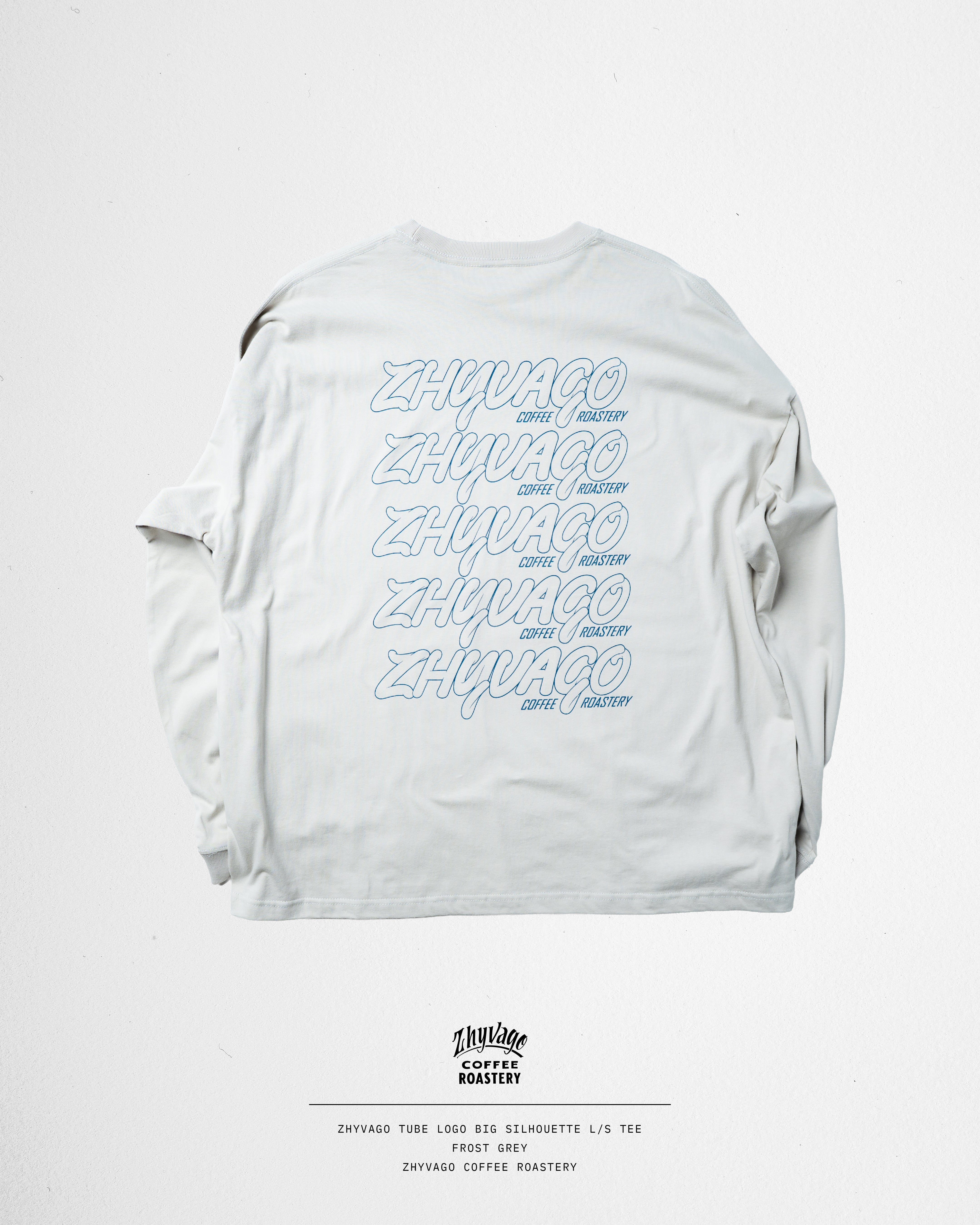 ZHYVAGO Tube Logo Big Silhouette L/S T-shirt