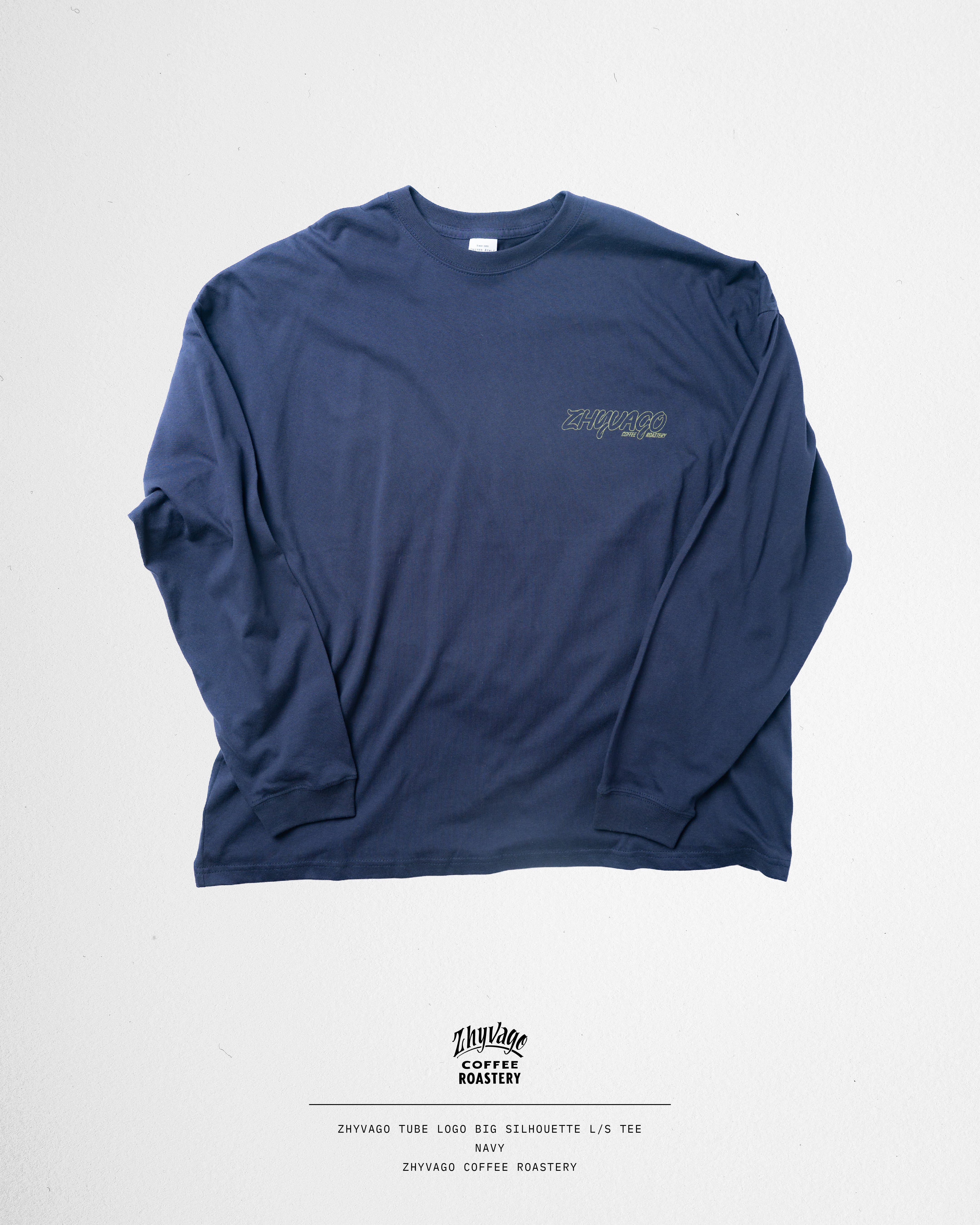 ZHYVAGO Tube Logo Big Silhouette L/S T-shirt