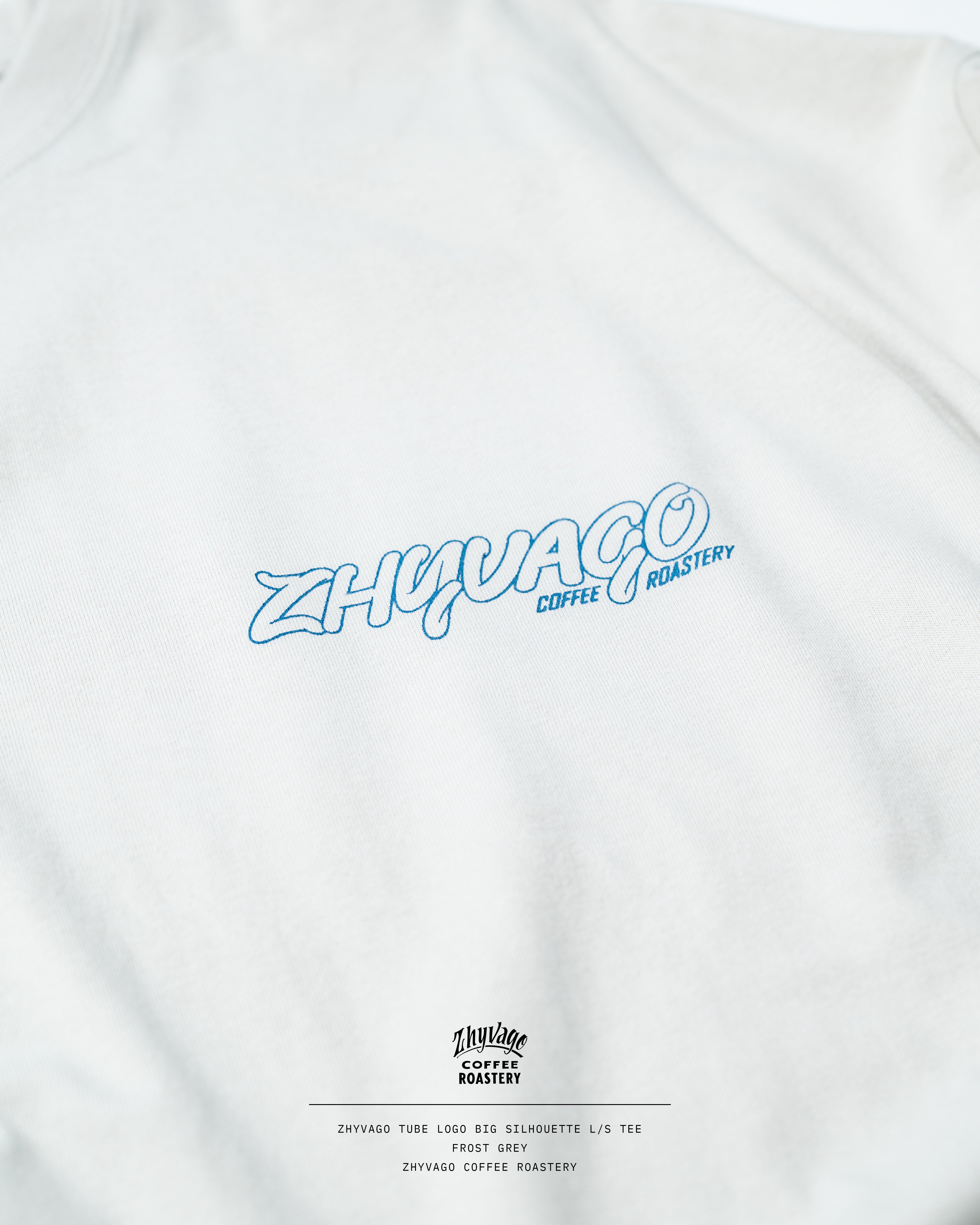 ZHYVAGO Tube Logo Big Silhouette L/S T-shirt