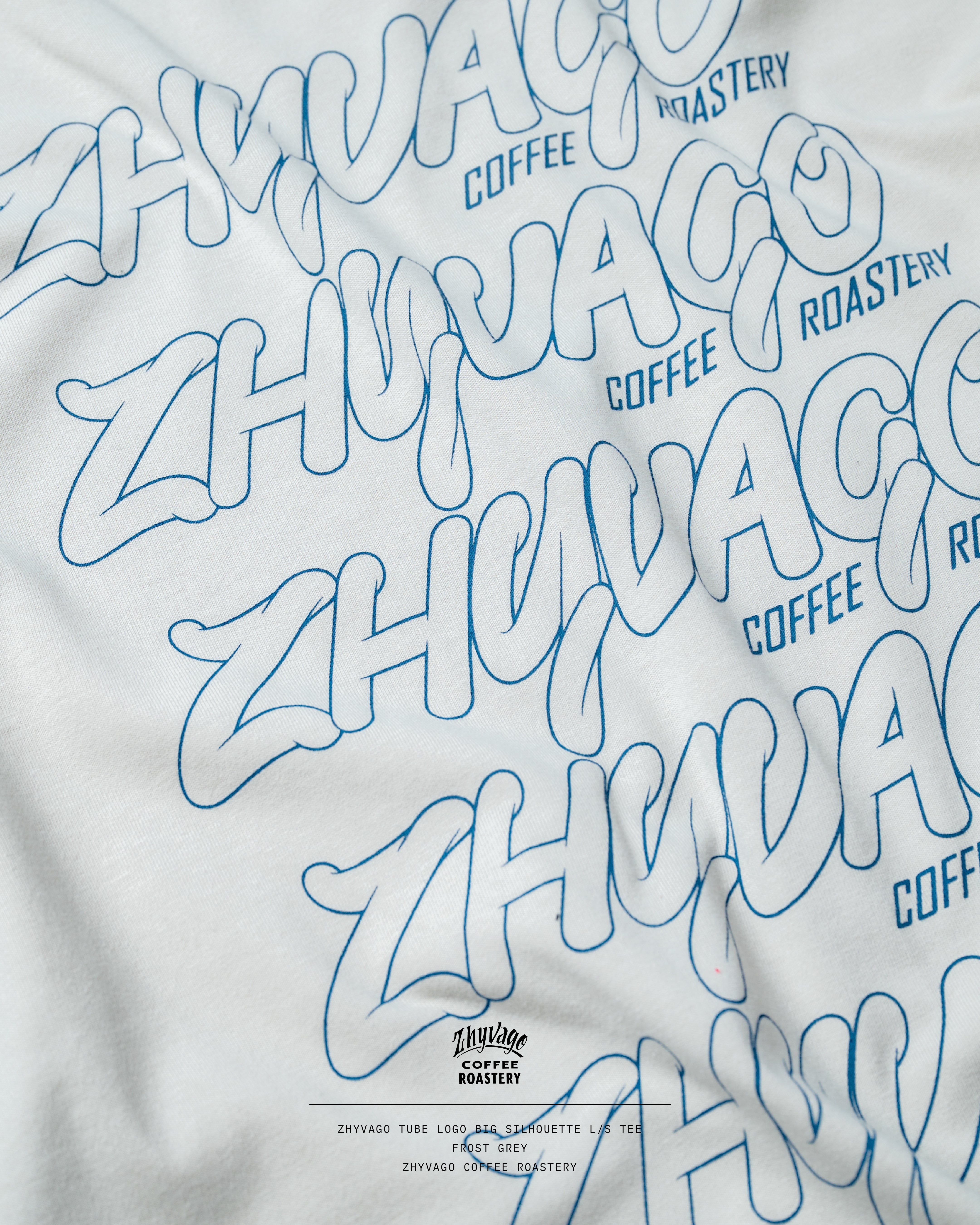 ZHYVAGO Tube Logo Big Silhouette L/S T-shirt