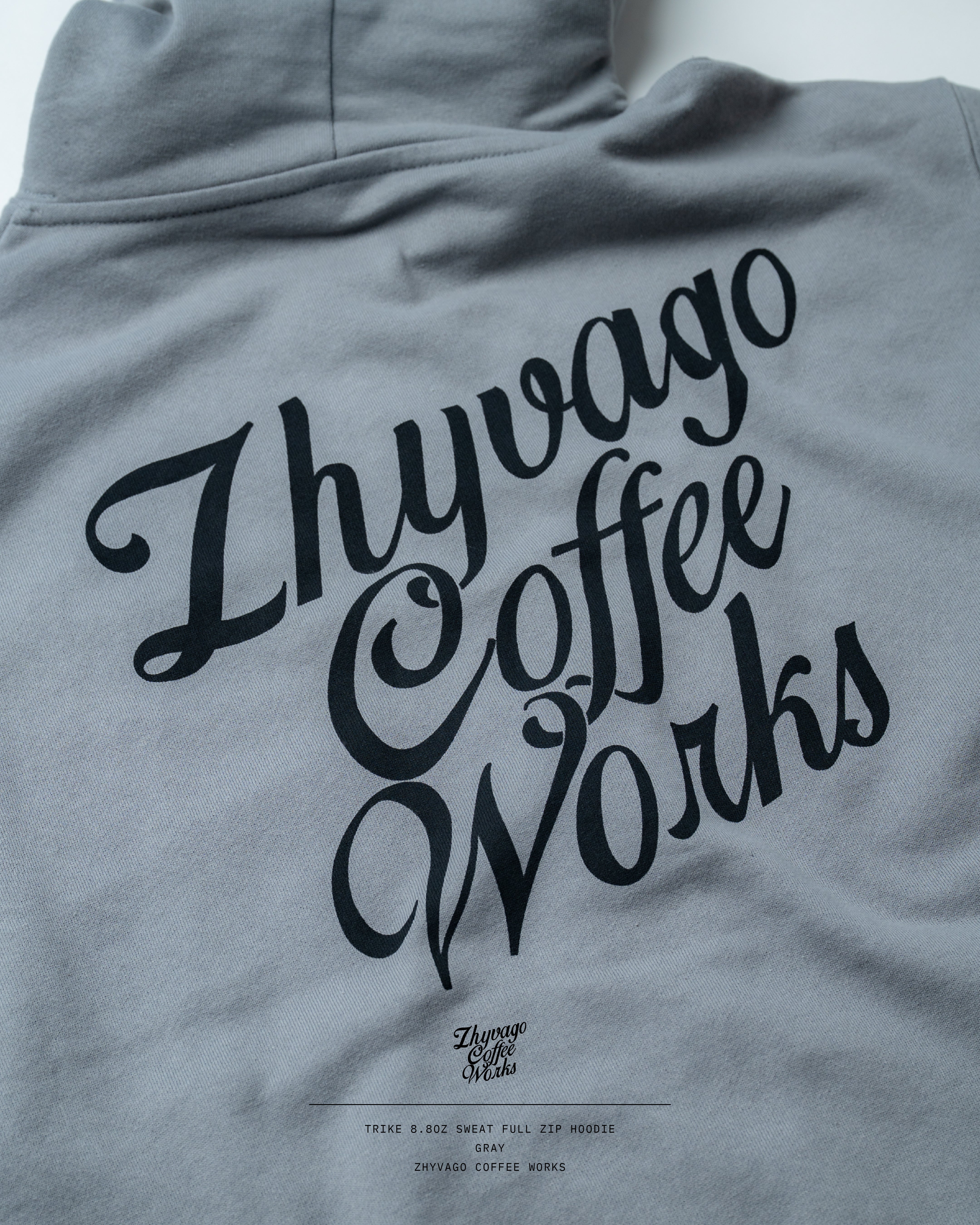 Zhyvago Coffee Works TRIKE Full Zip Hoodie