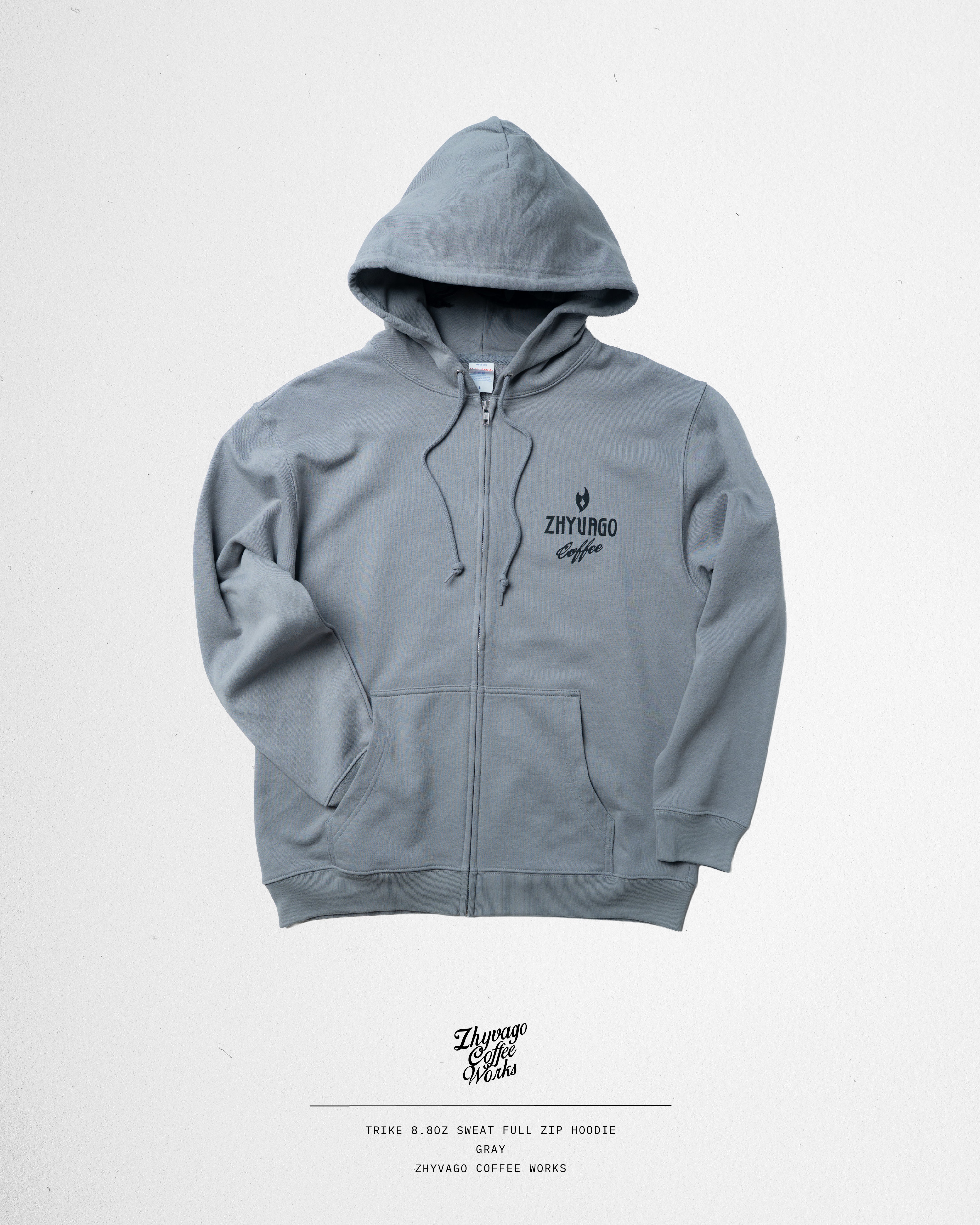 Zhyvago Coffee Works TRIKE Full Zip Hoodie
