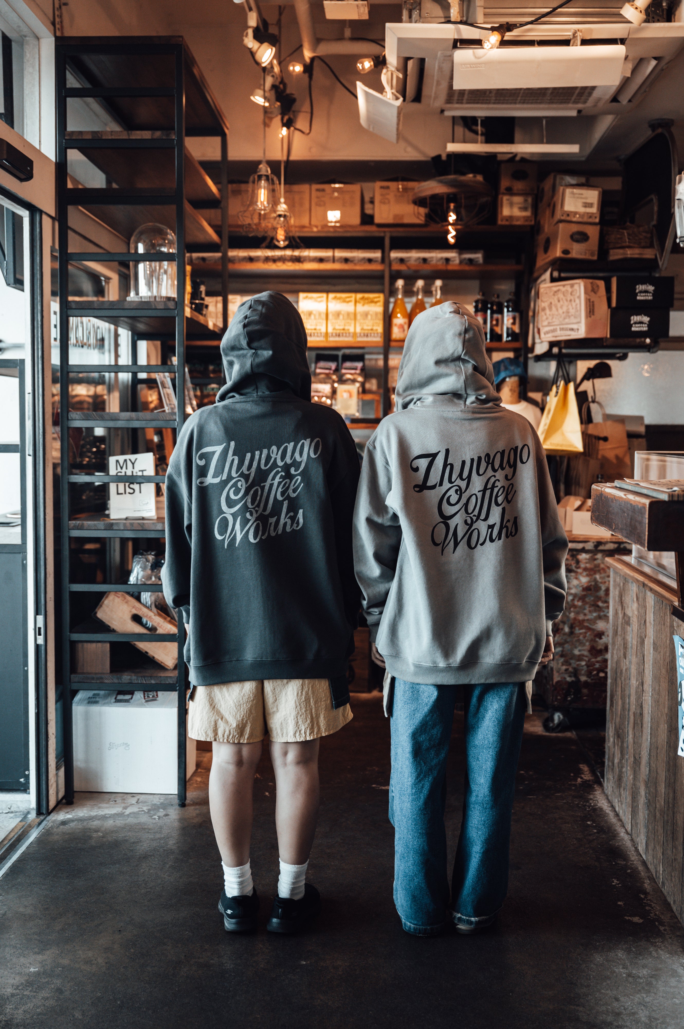 Zhyvago Coffee Works TRIKE Full Zip Hoodie