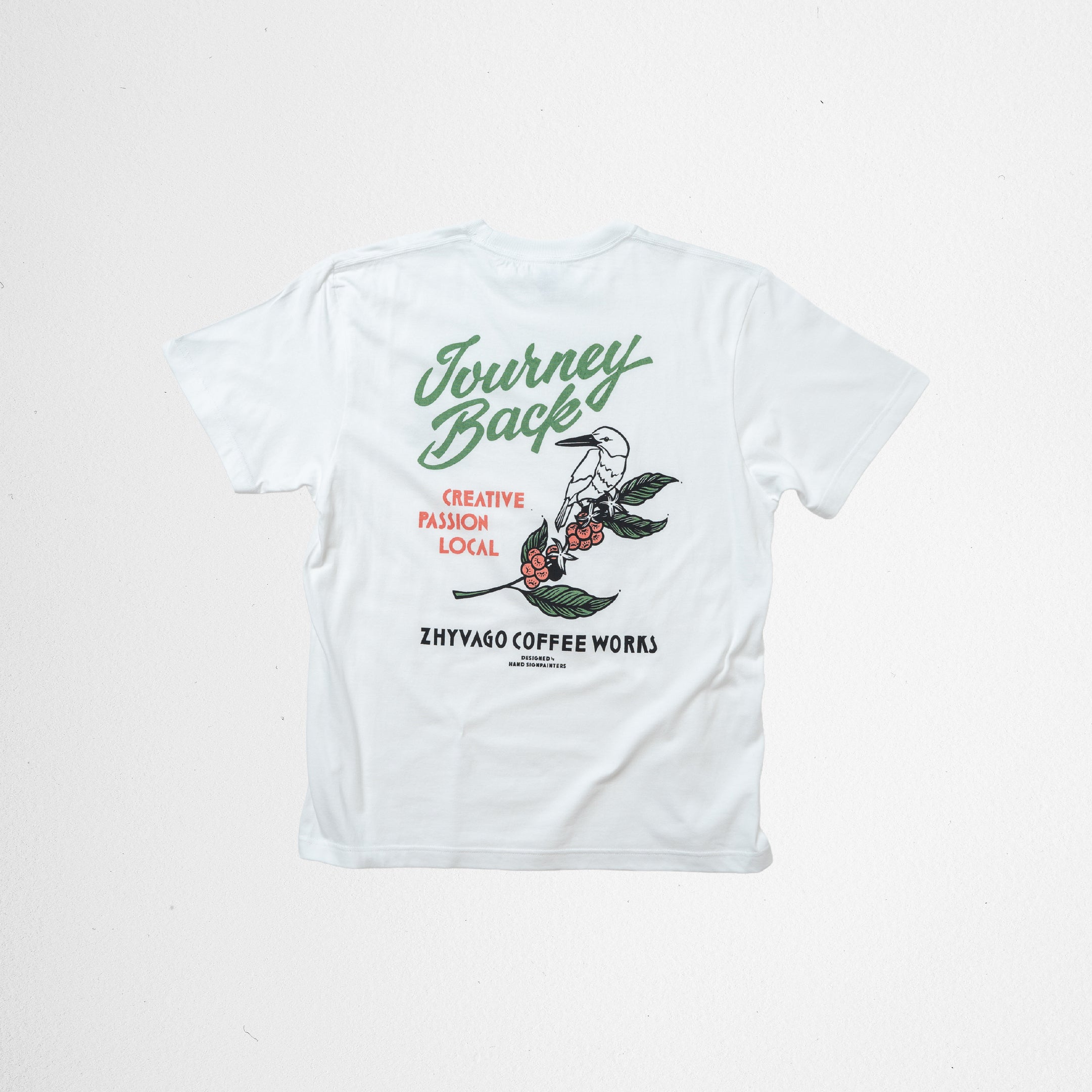 Zhyvago Coffee Works 10th Anniversary "Journey Back" T-shirt