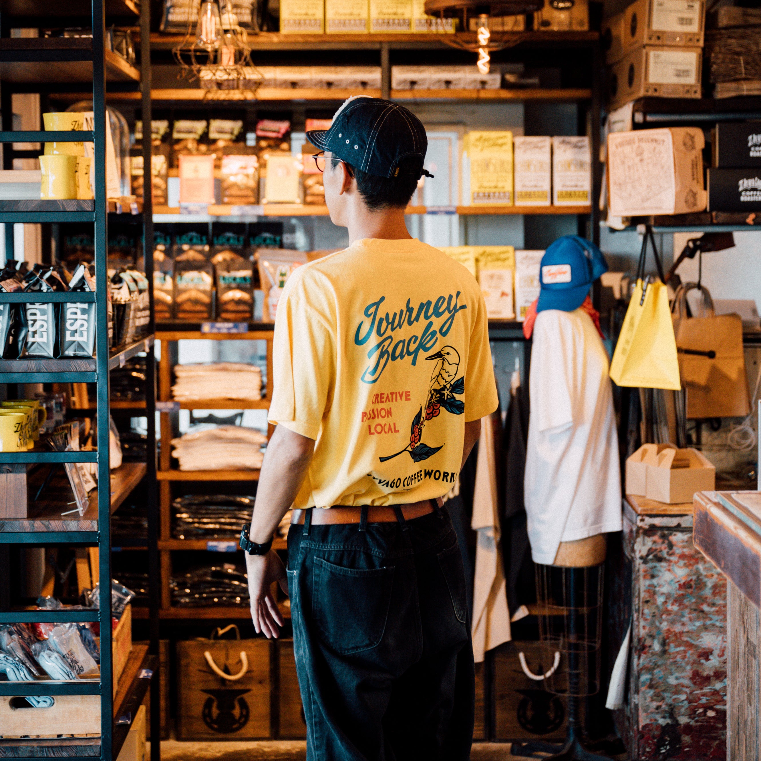 Zhyvago Coffee Works 10th Anniversary "Journey Back" T-shirt