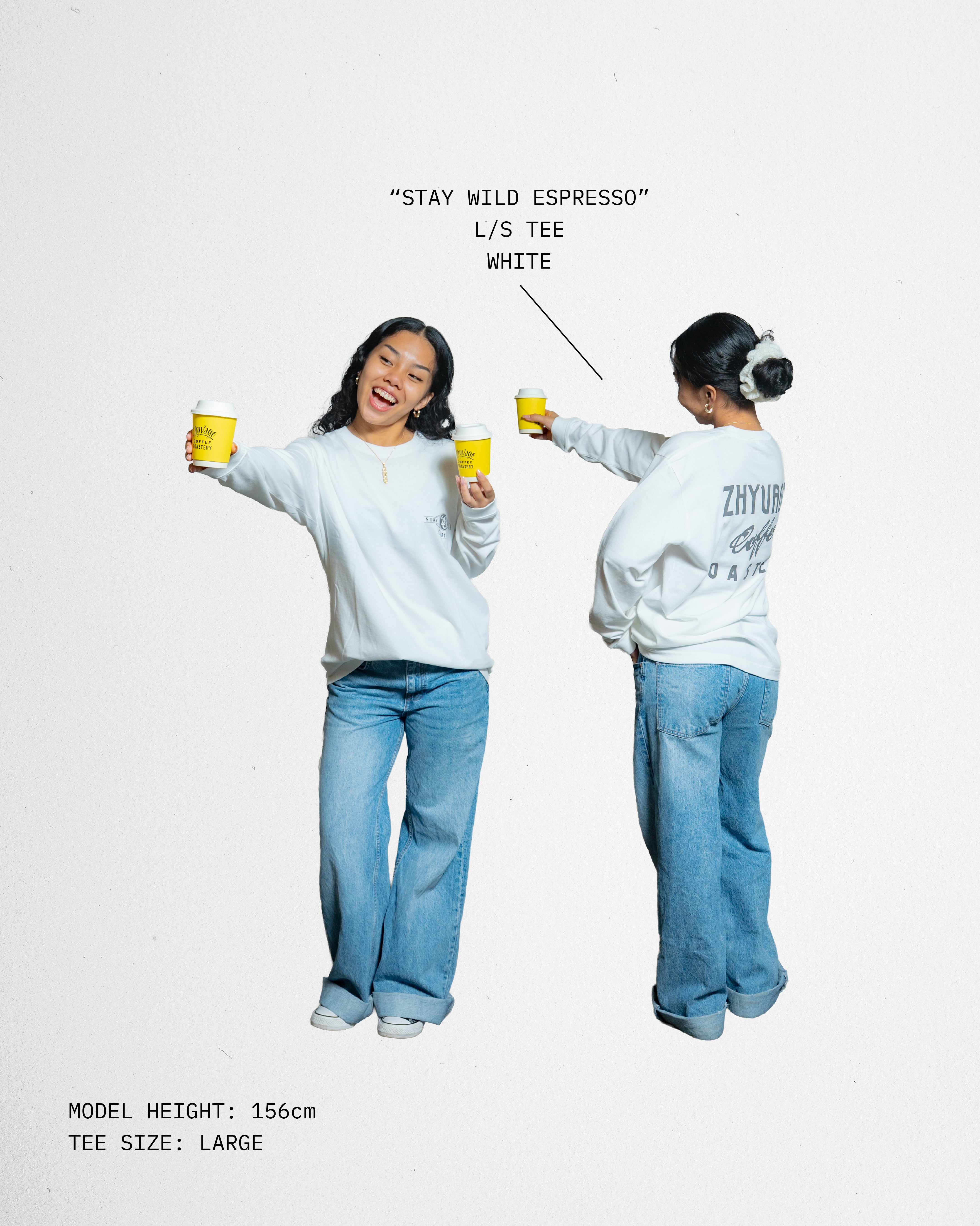 STAY WILD ESPRESSO LONG SLEEVE [Online Store Only]