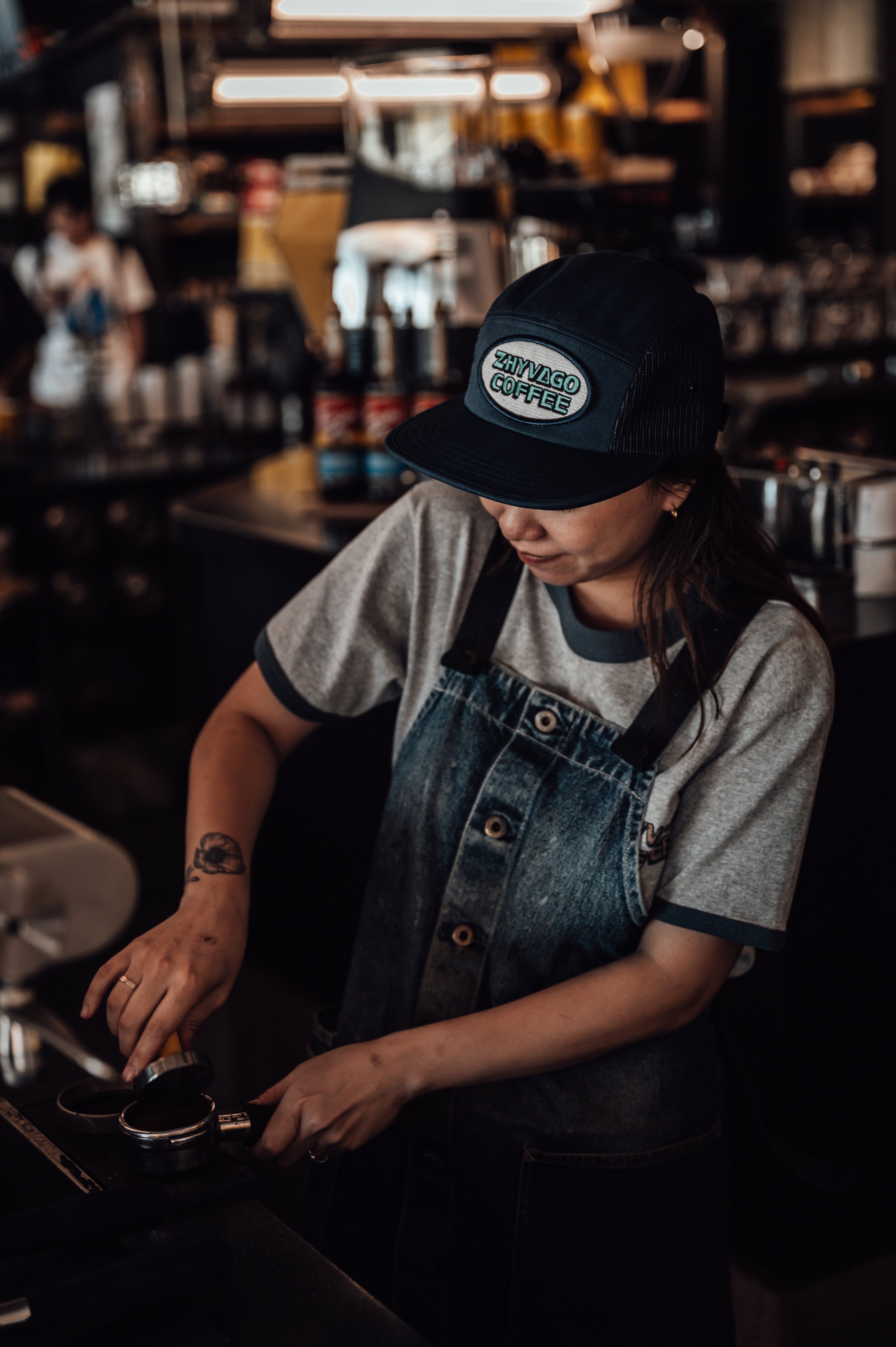 【Online Limited】ZHYVAGO PATCH Jockey Camper Mesh Cap