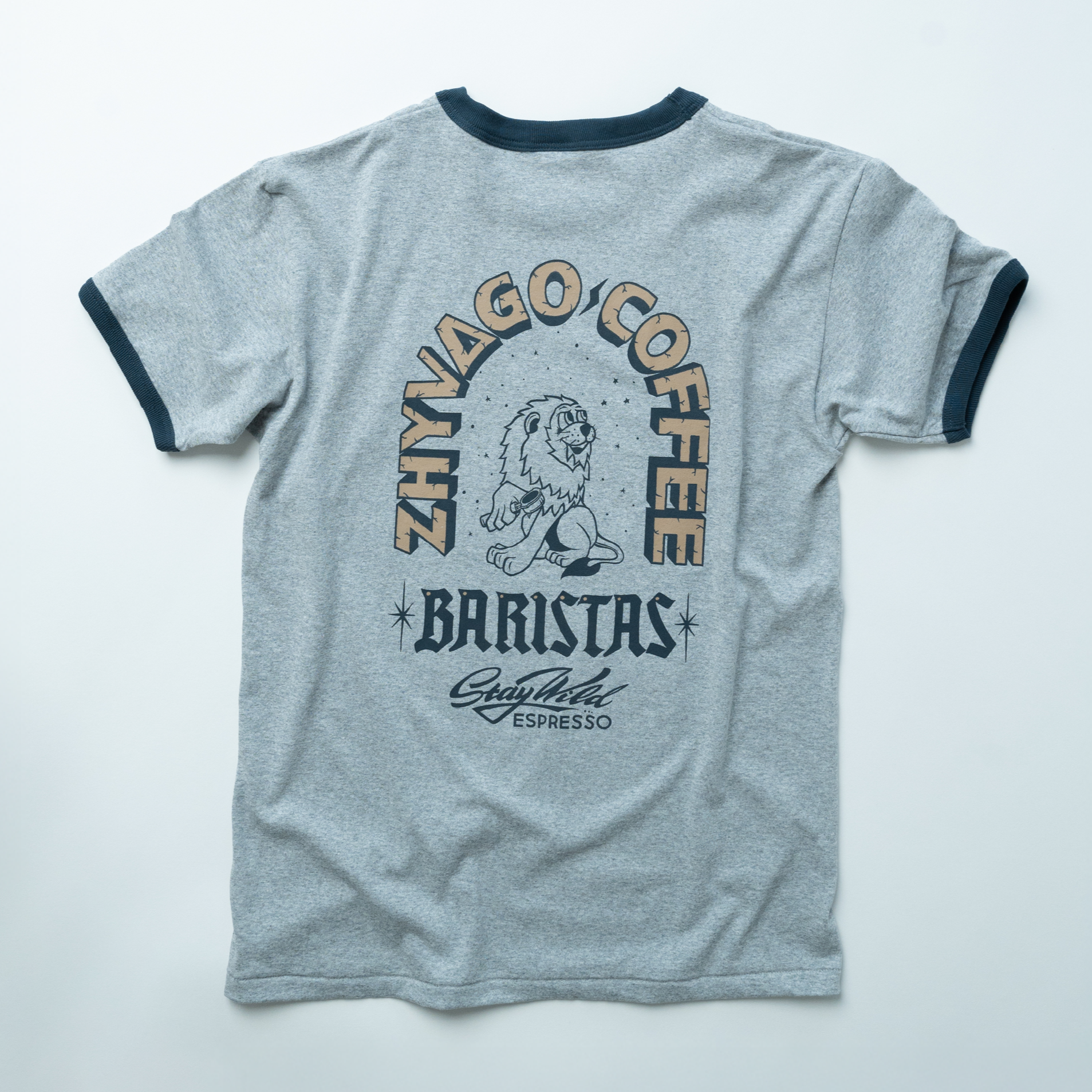BARISTAS LION 2025 Ringer T-shirt