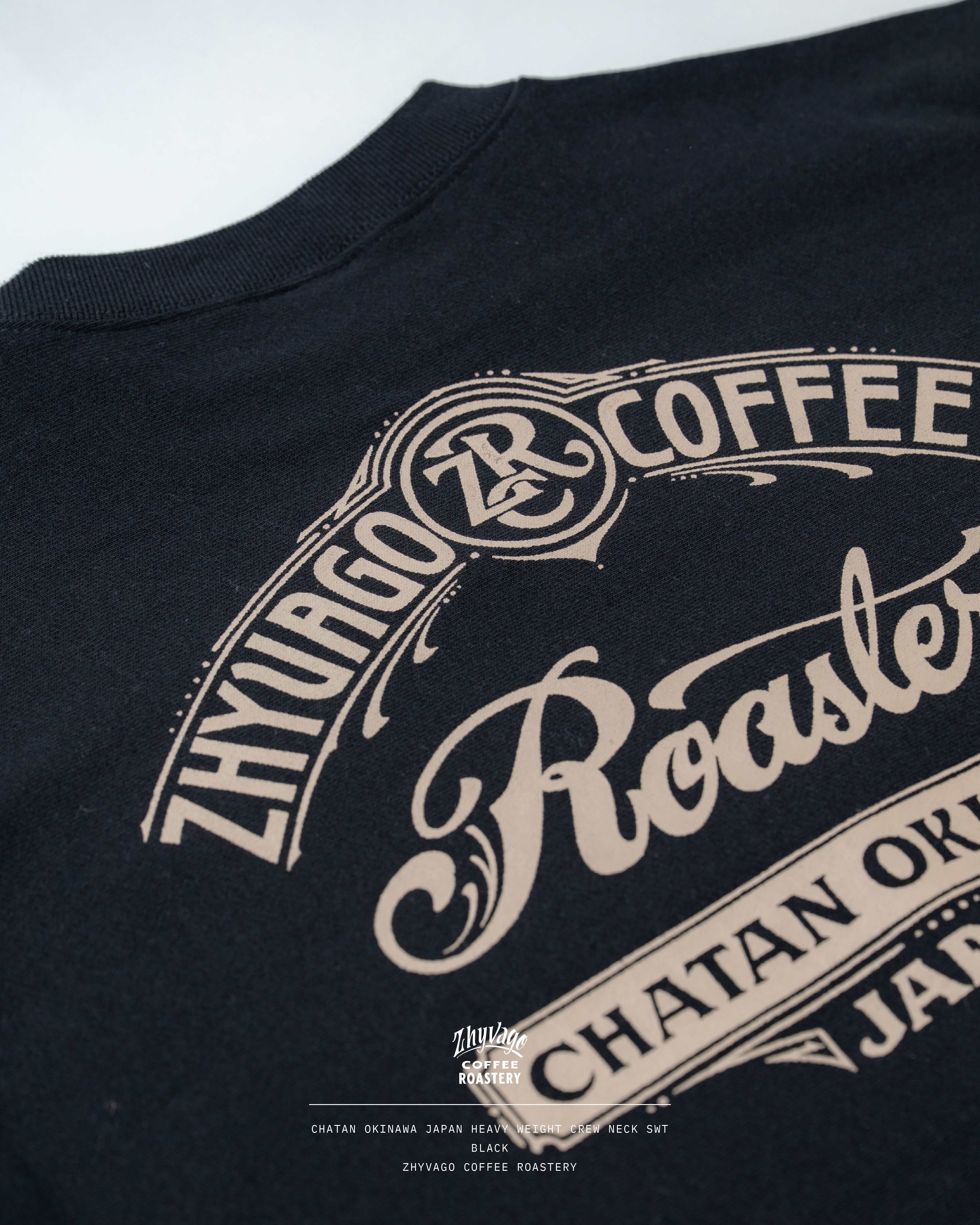 Chatan Okinawa Japan heavy weight crew neck sweat (裏起毛)